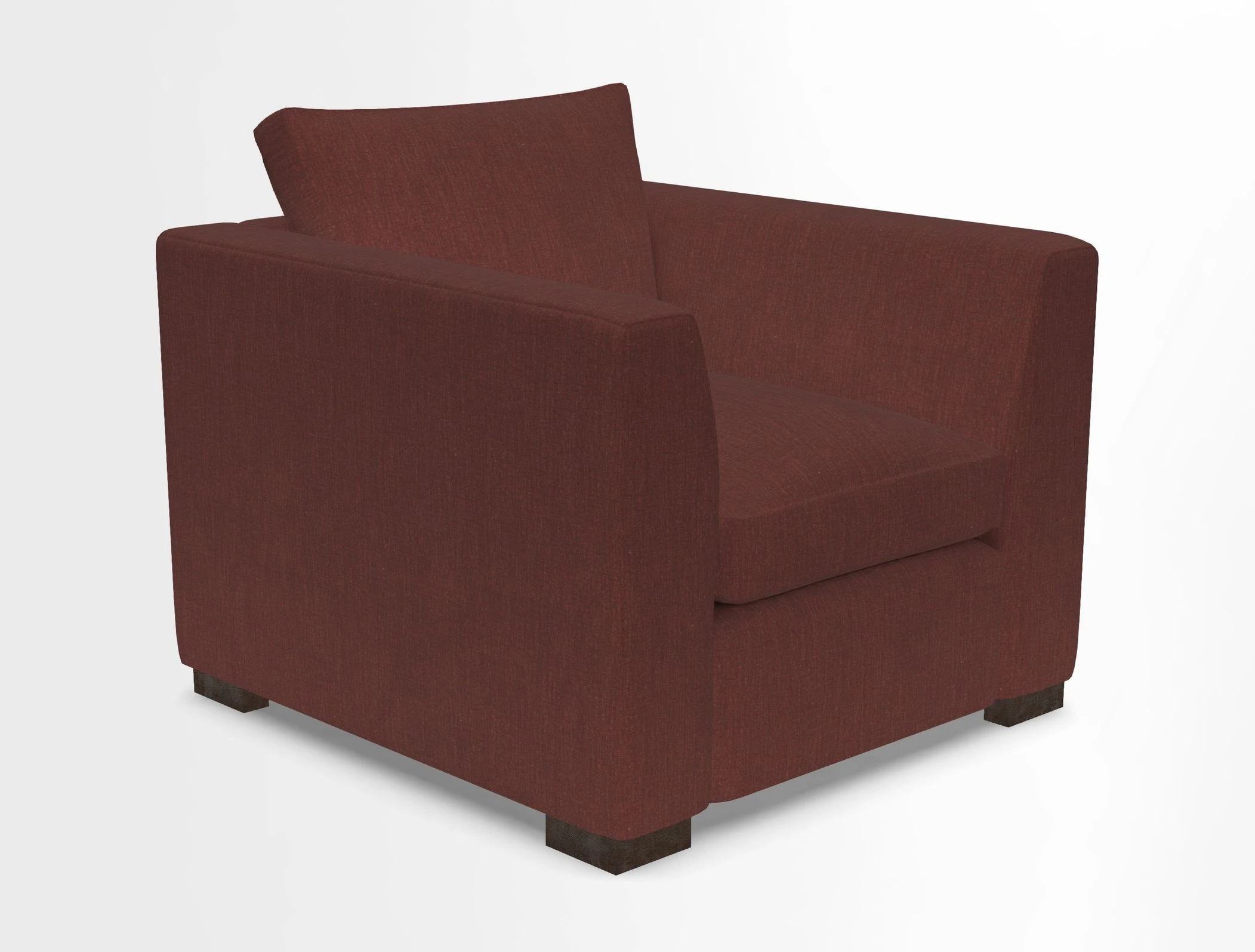 Wadenhoe Chair in Two Tone Plain Biscuit