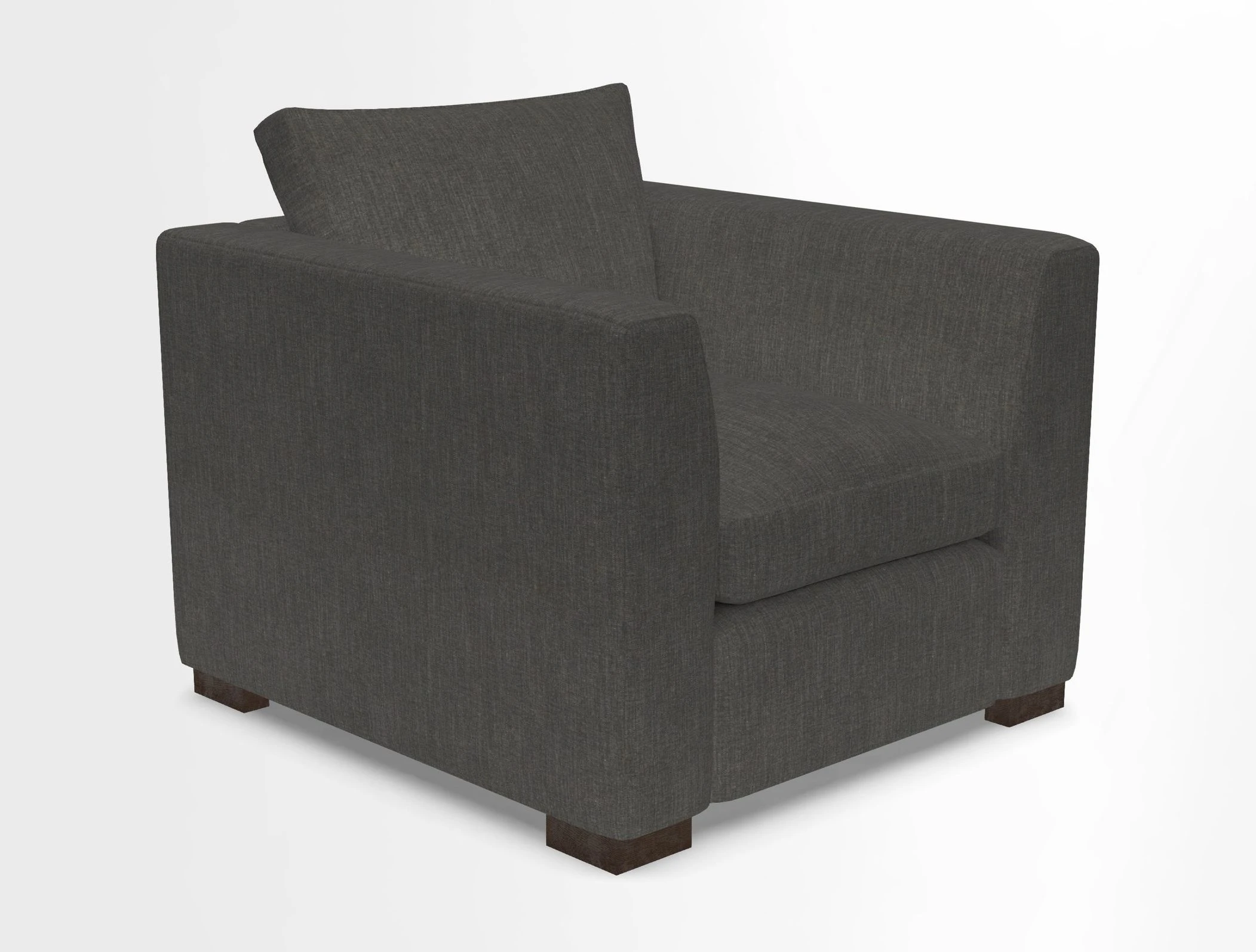 Wadenhoe Chair in Two Tone Plain Biscuit