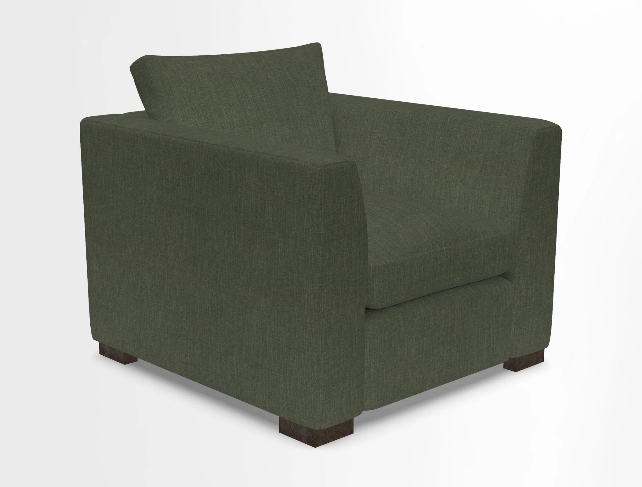 Wadenhoe Chair in Two Tone Plain Biscuit