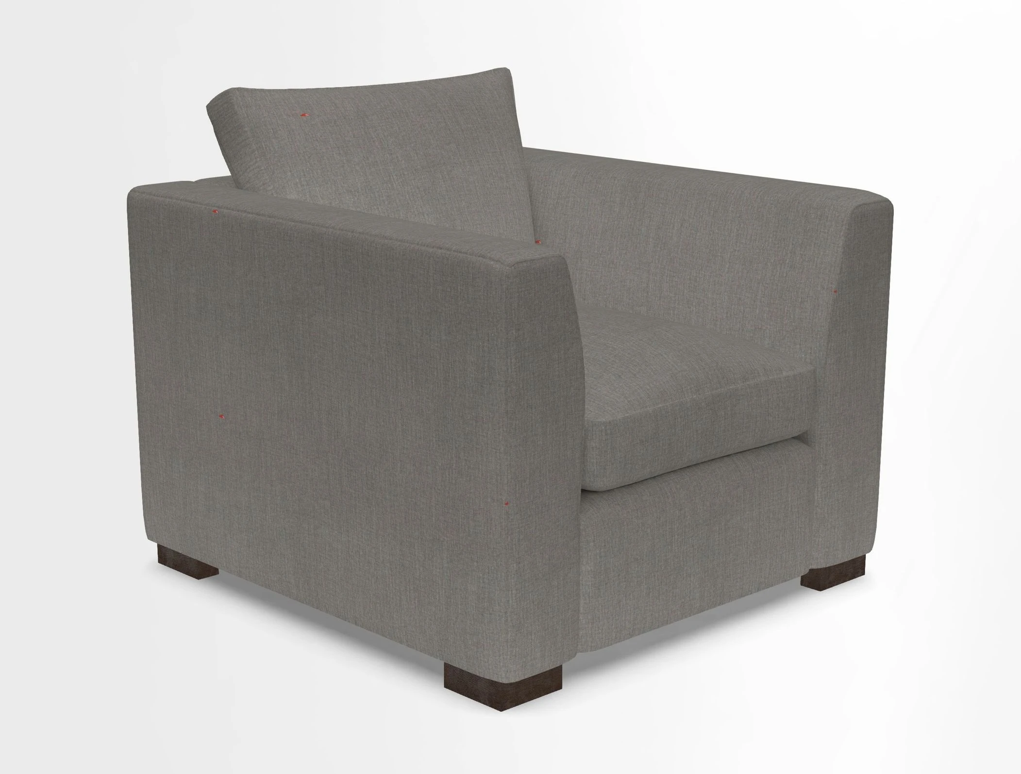 Wadenhoe Chair in Two Tone Plain Biscuit