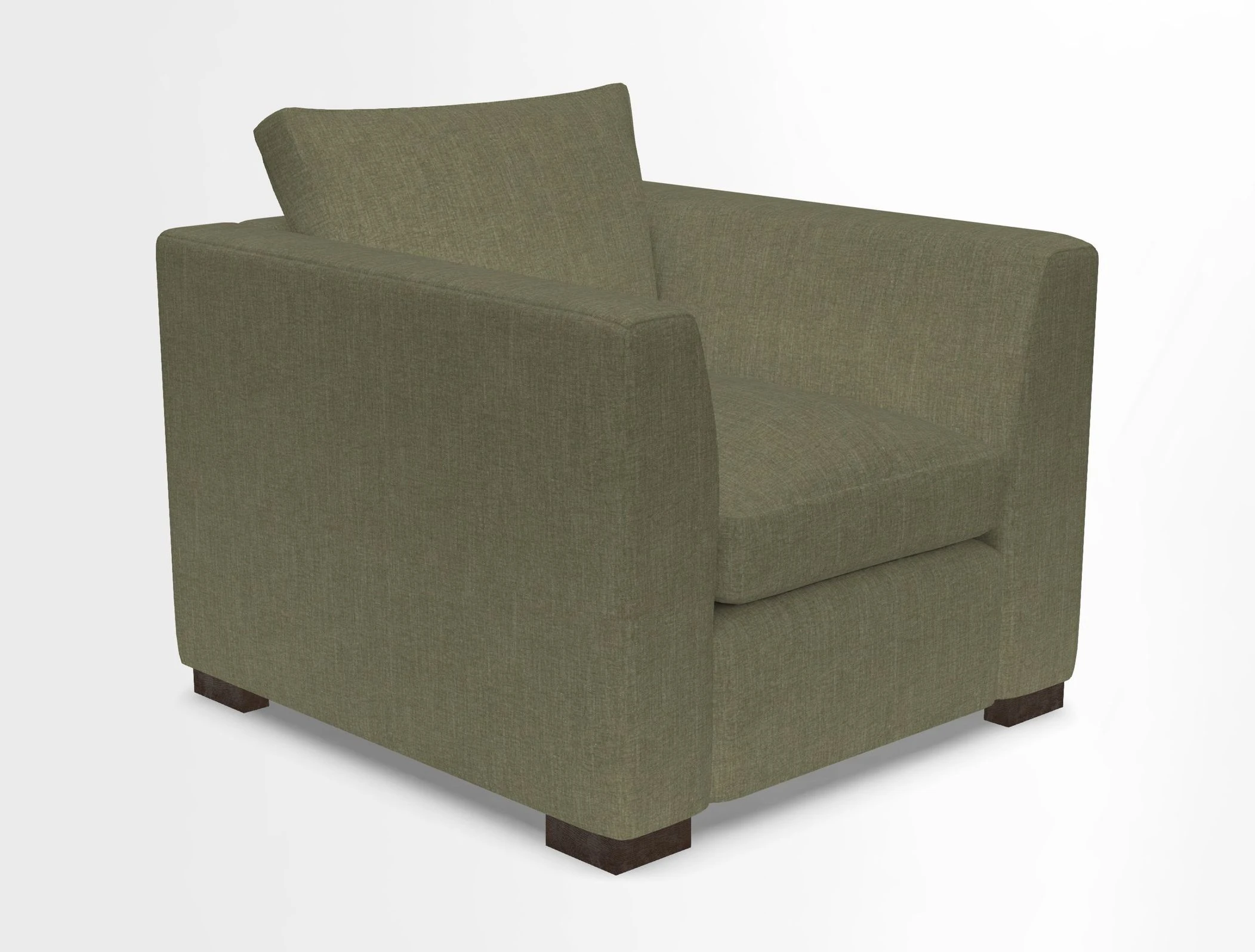 Wadenhoe Chair in Two Tone Plain Biscuit