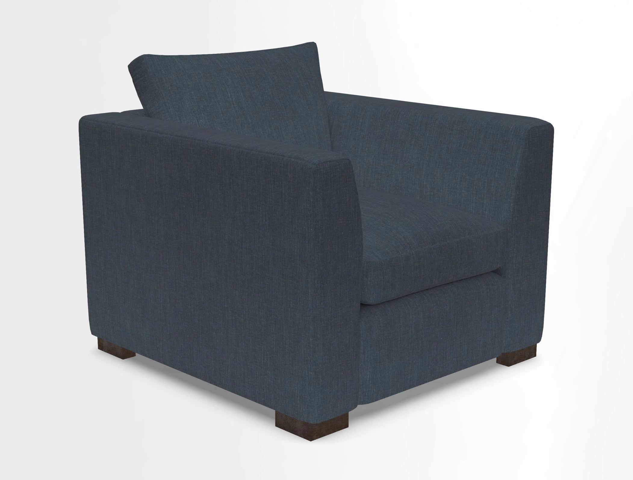 Wadenhoe Chair in Two Tone Plain Biscuit