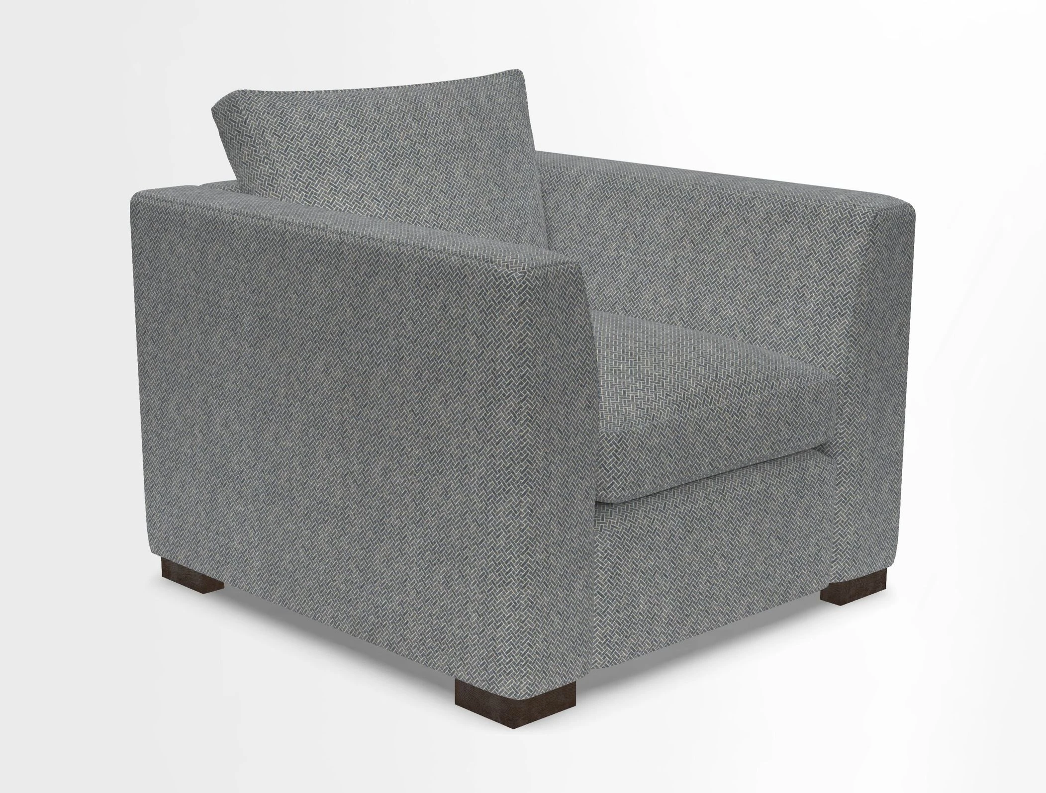 Wadenhoe Chair in Two Tone Plain Biscuit