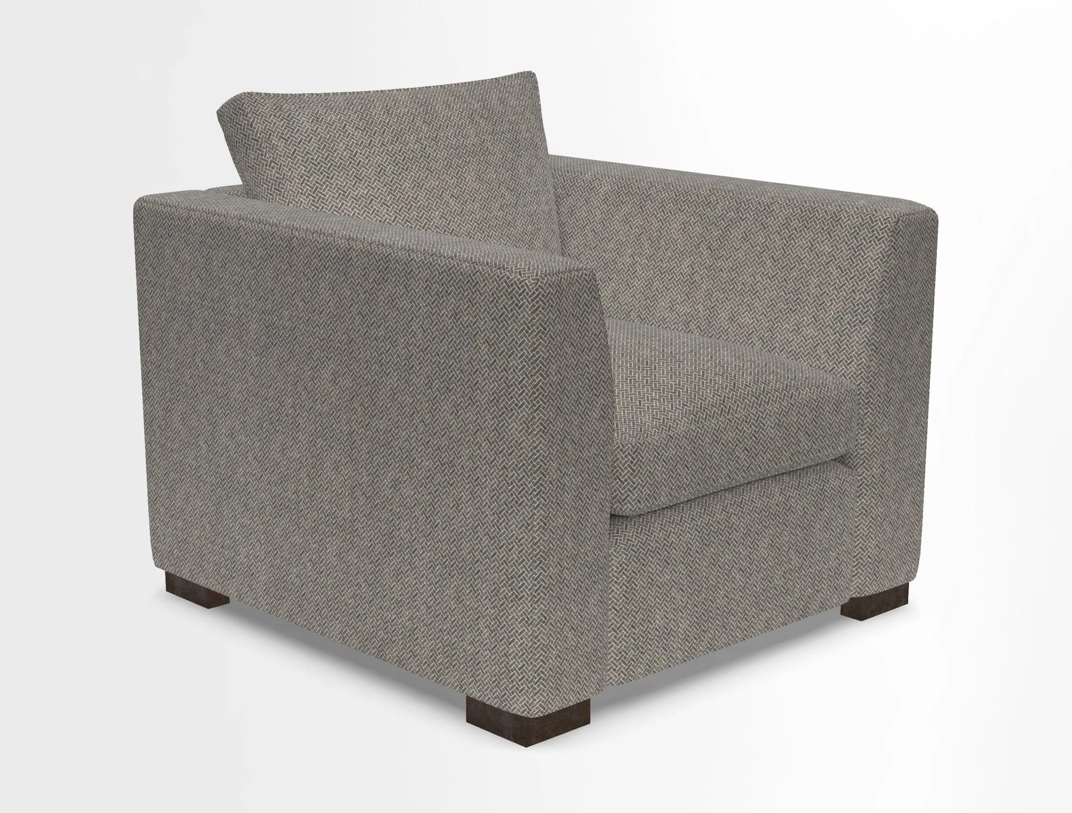 Wadenhoe Chair in Two Tone Plain Biscuit