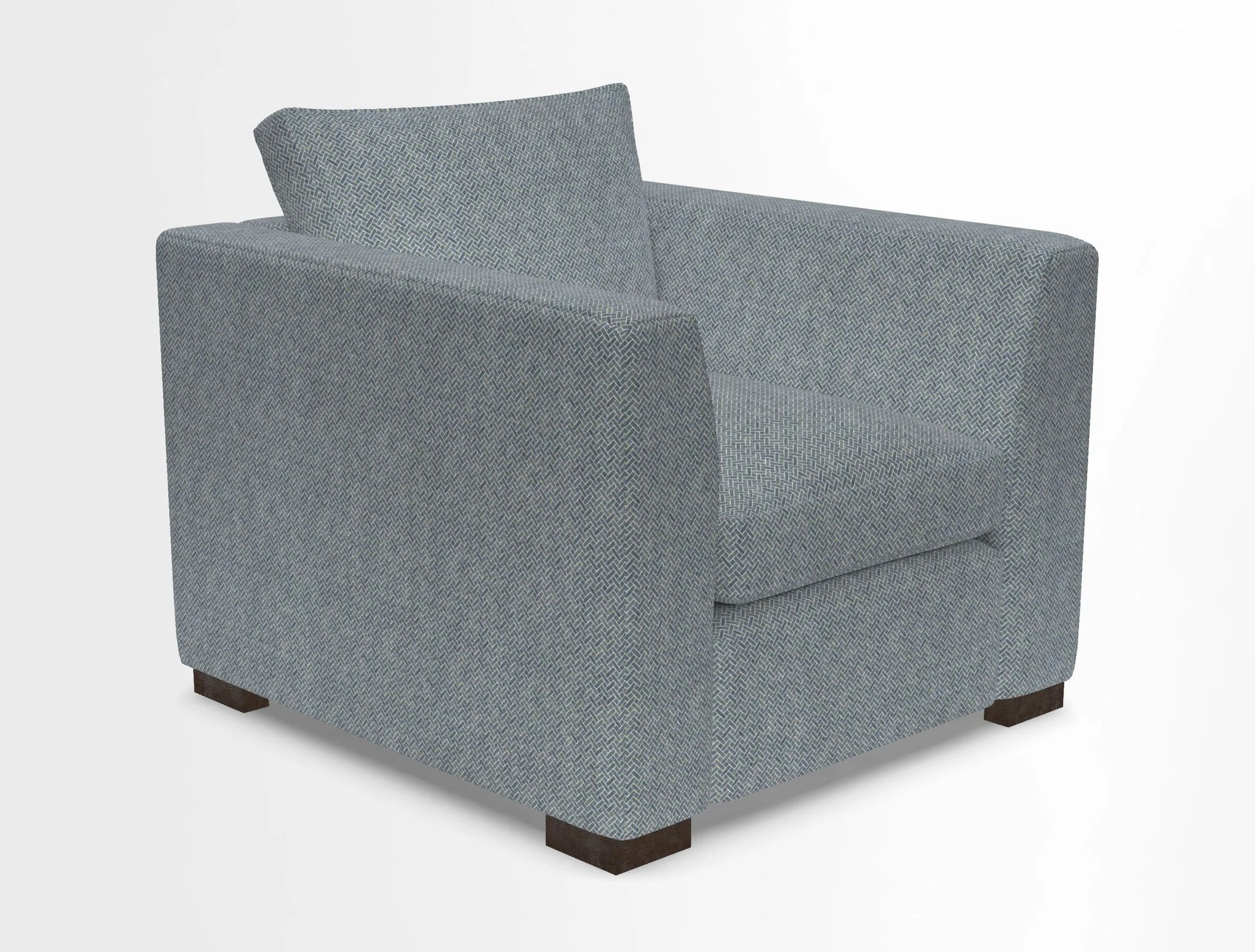 Wadenhoe Chair in Two Tone Plain Biscuit