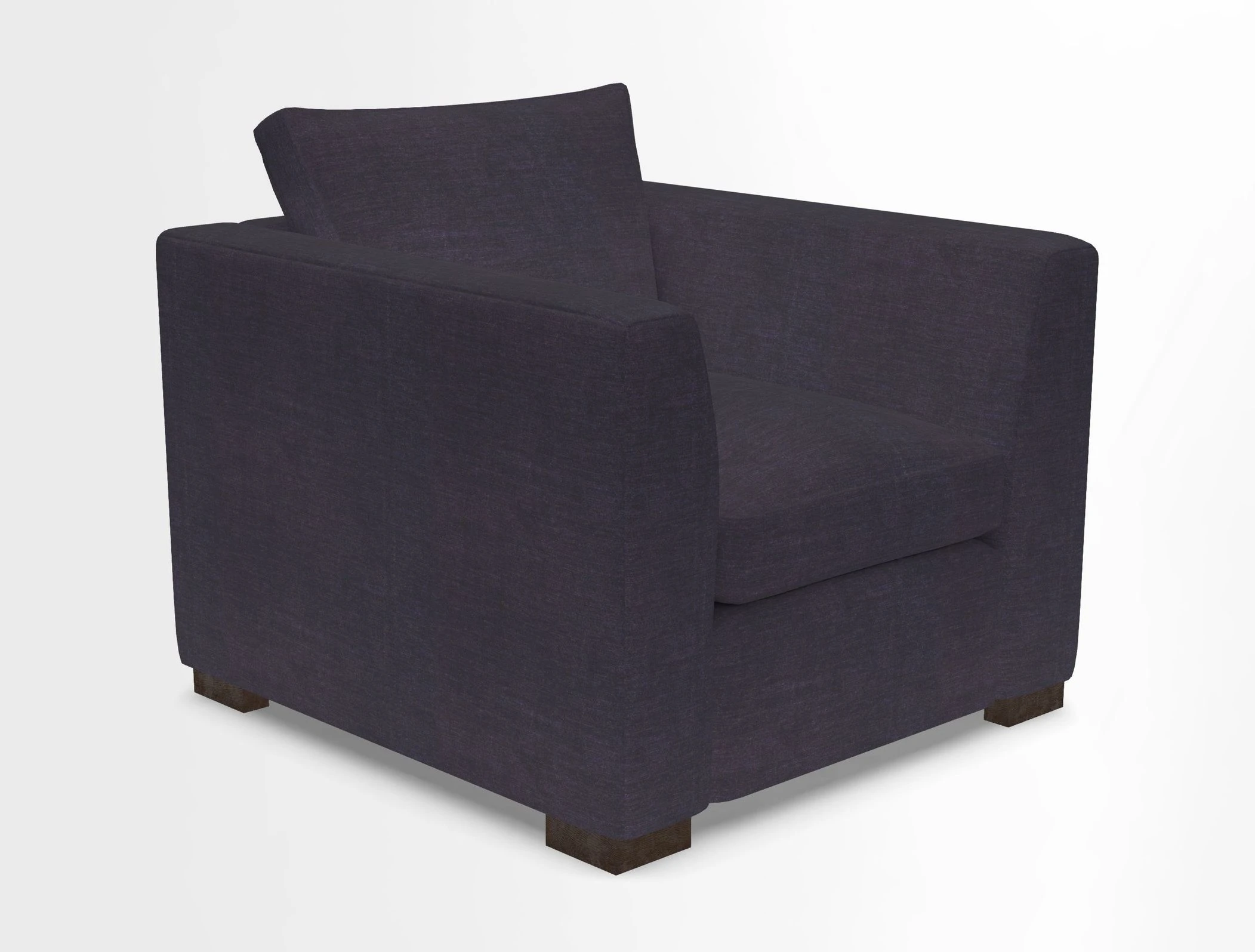 Wadenhoe Chair in Two Tone Plain Biscuit