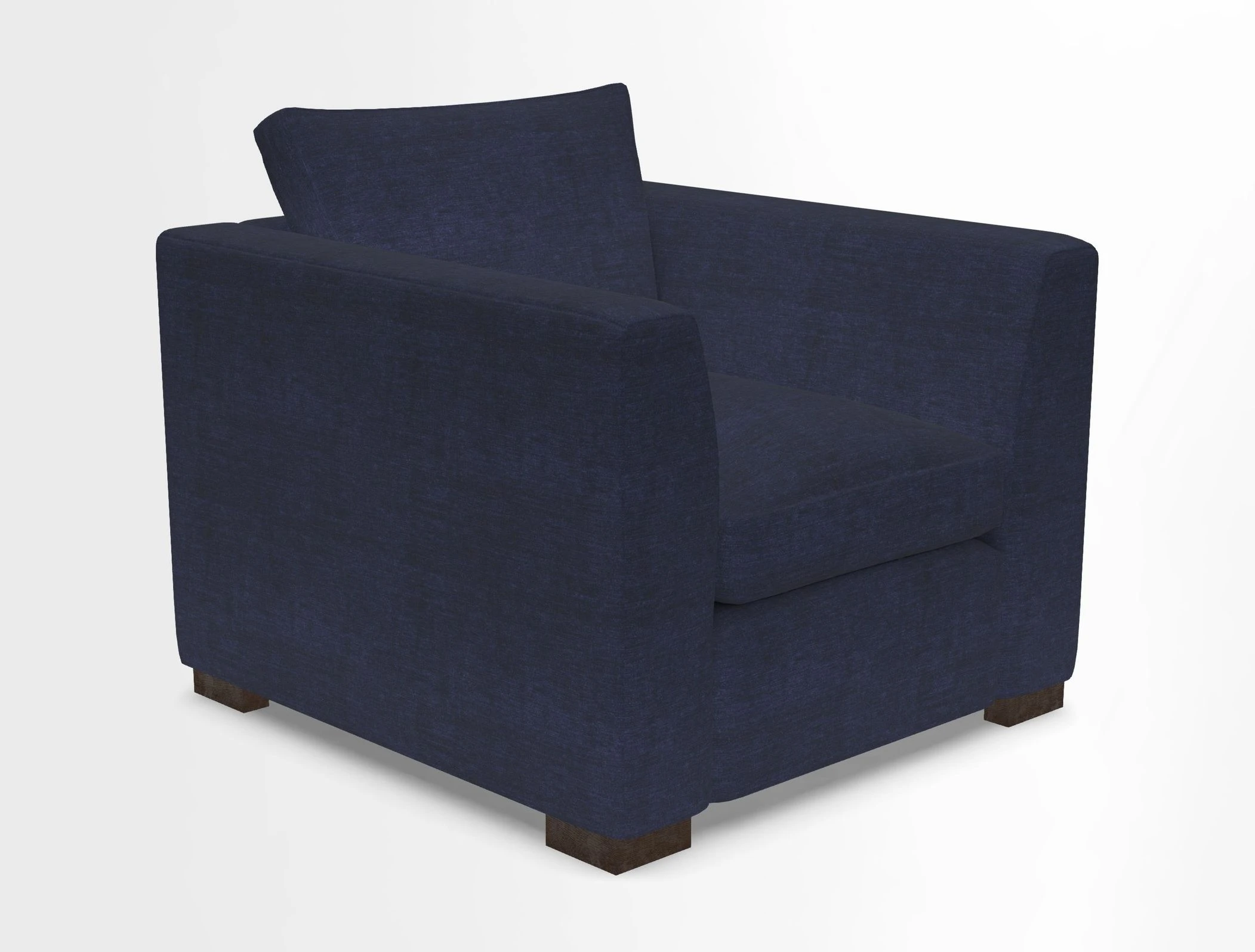 Wadenhoe Chair in Two Tone Plain Biscuit