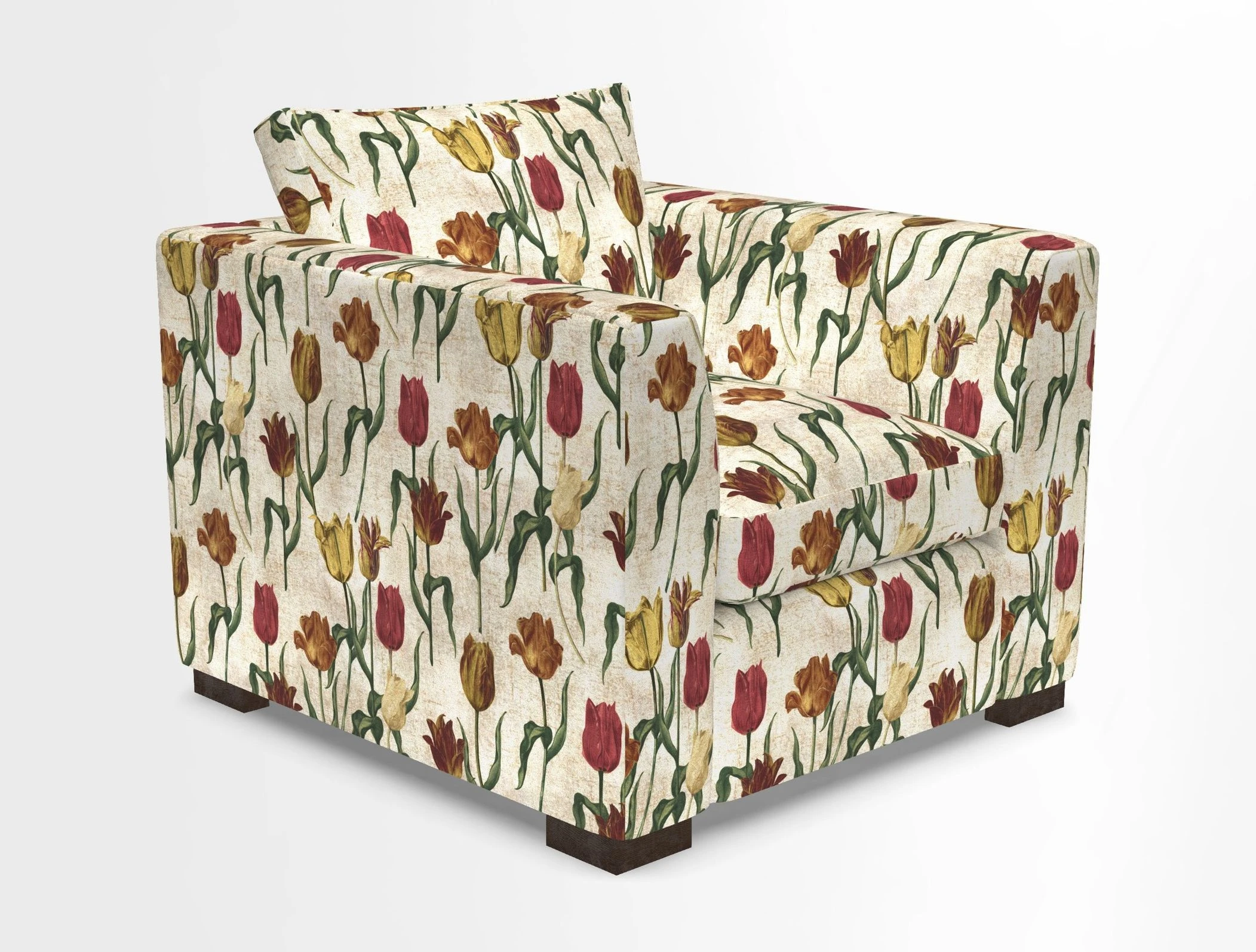 Wadenhoe Chair in Two Tone Plain Biscuit