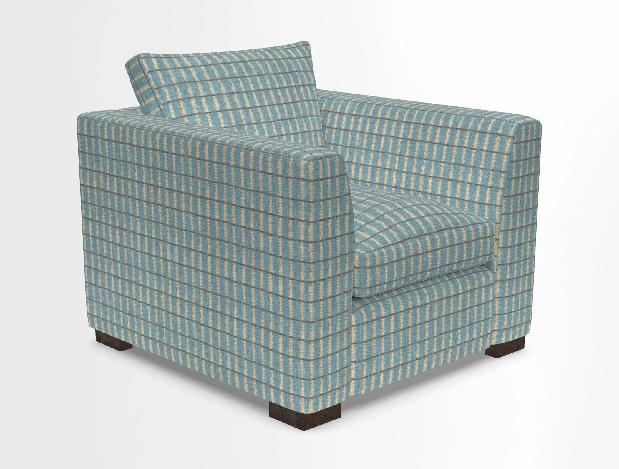 Wadenhoe Chair in Two Tone Plain Biscuit