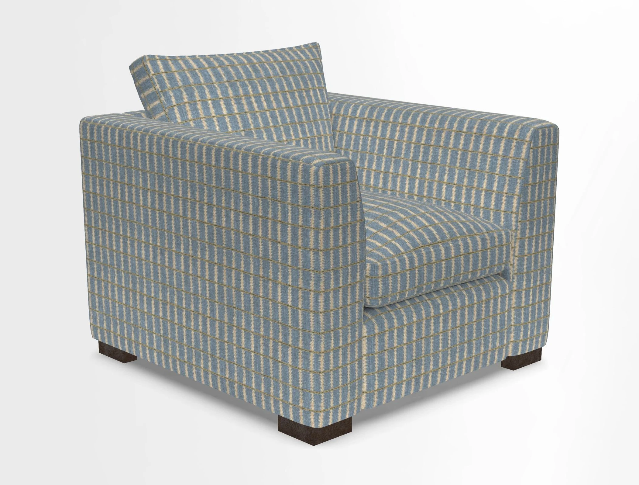 Wadenhoe Chair in Two Tone Plain Biscuit