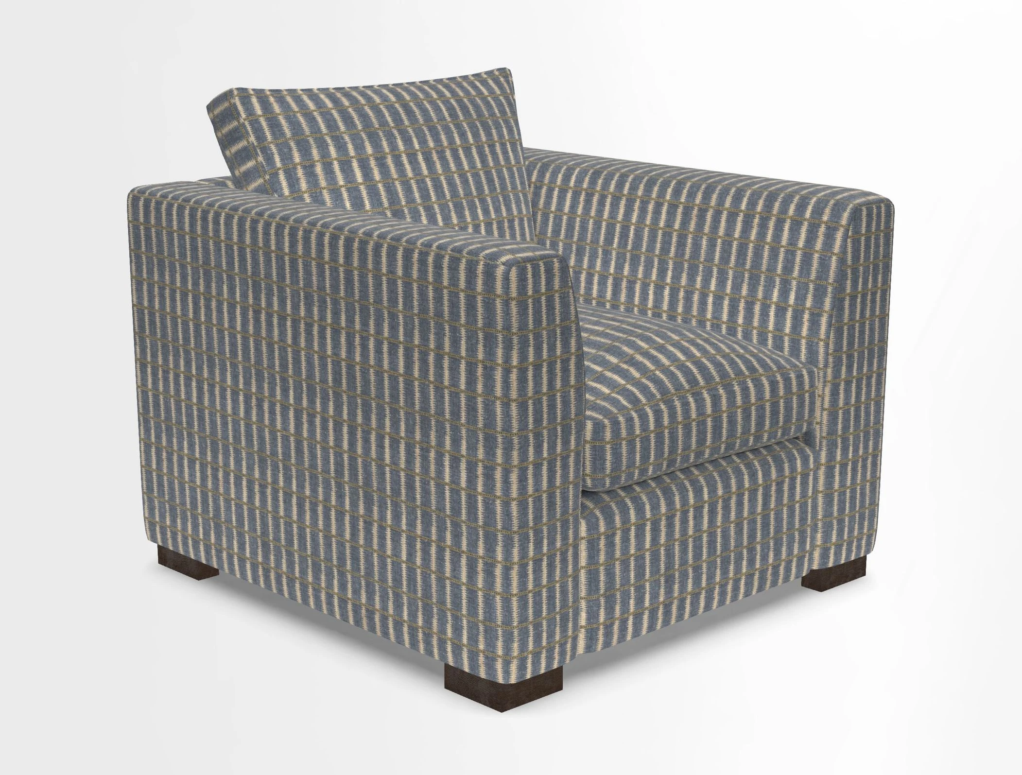 Wadenhoe Chair in Two Tone Plain Biscuit