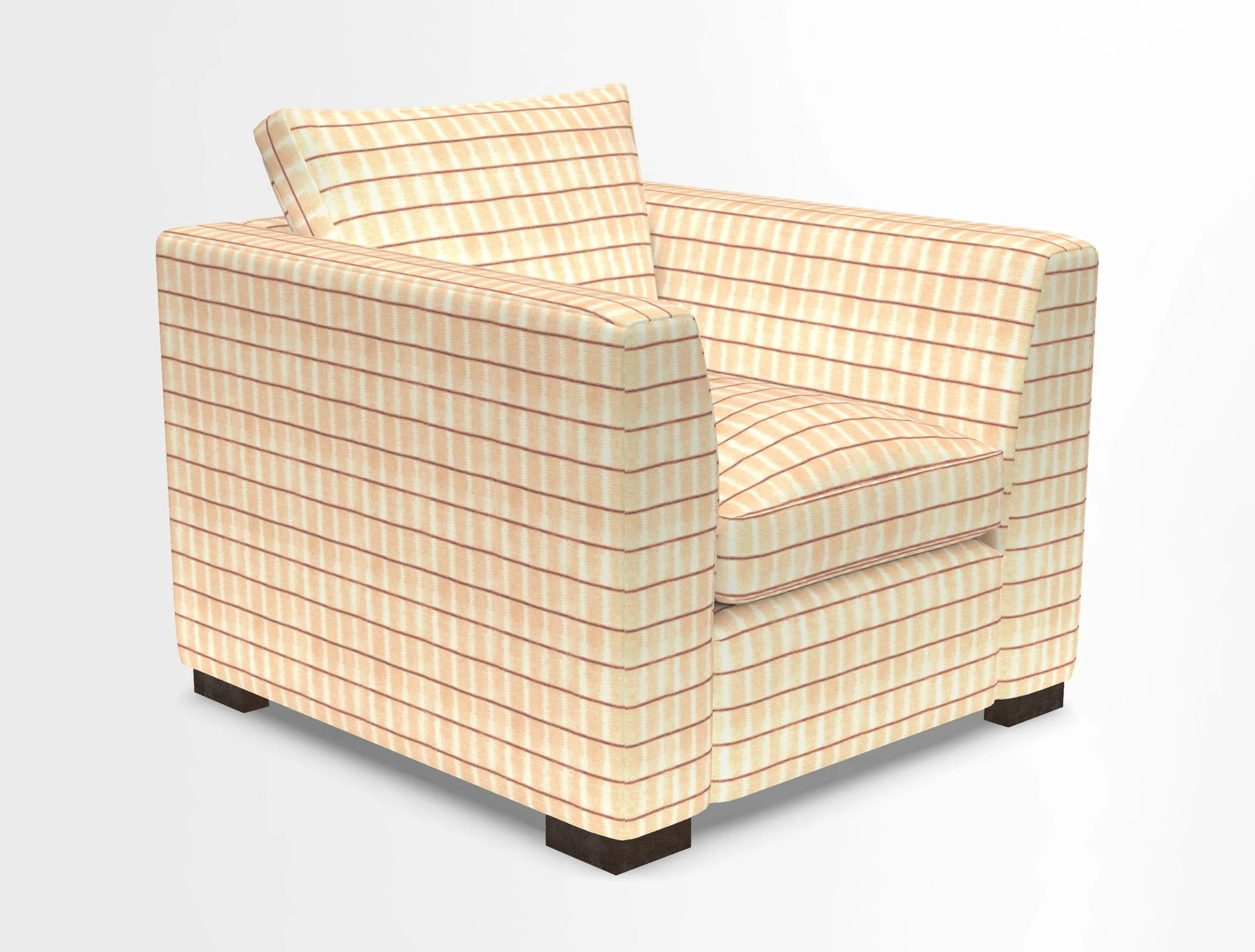 Wadenhoe Chair in Two Tone Plain Biscuit