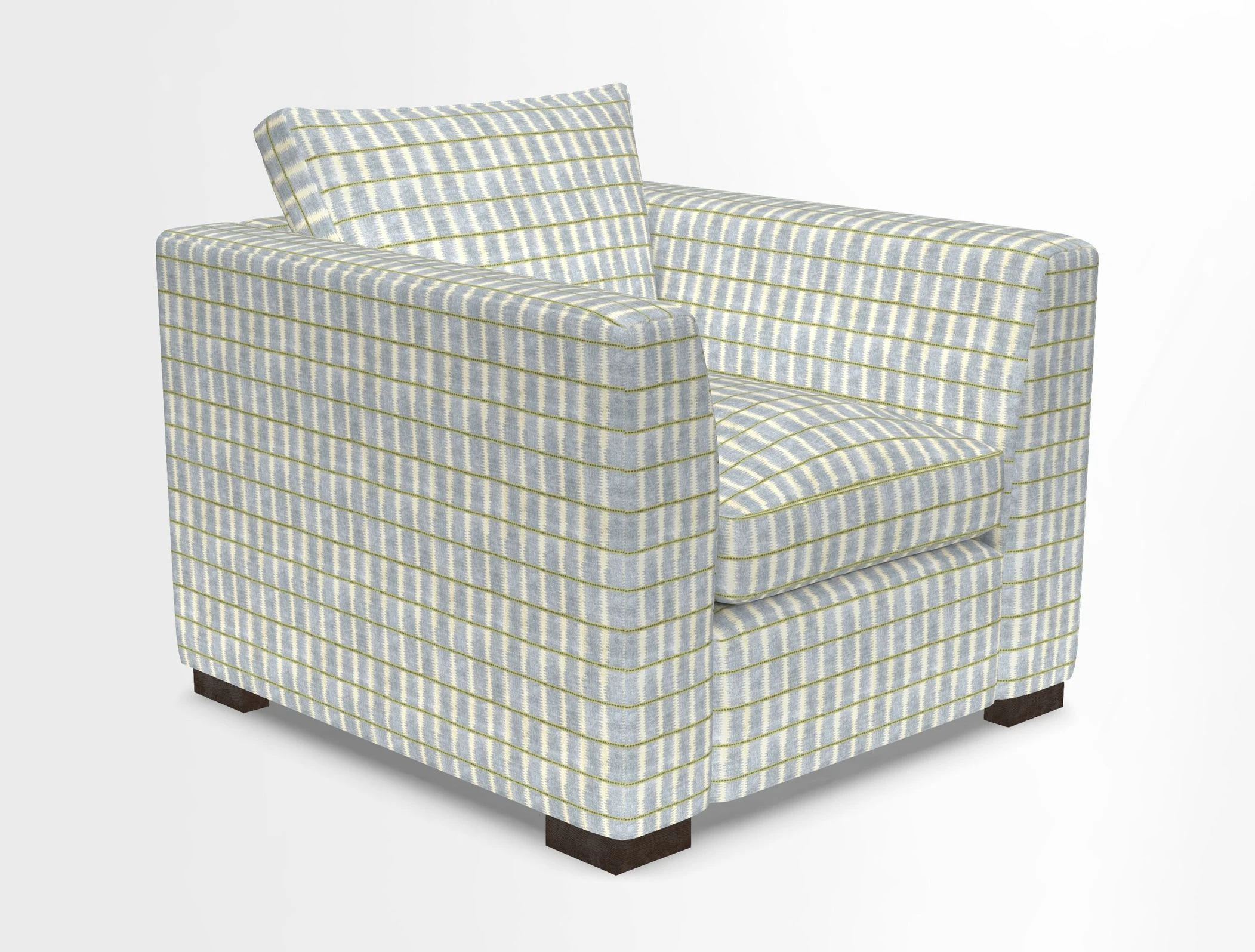 Wadenhoe Chair in Two Tone Plain Biscuit
