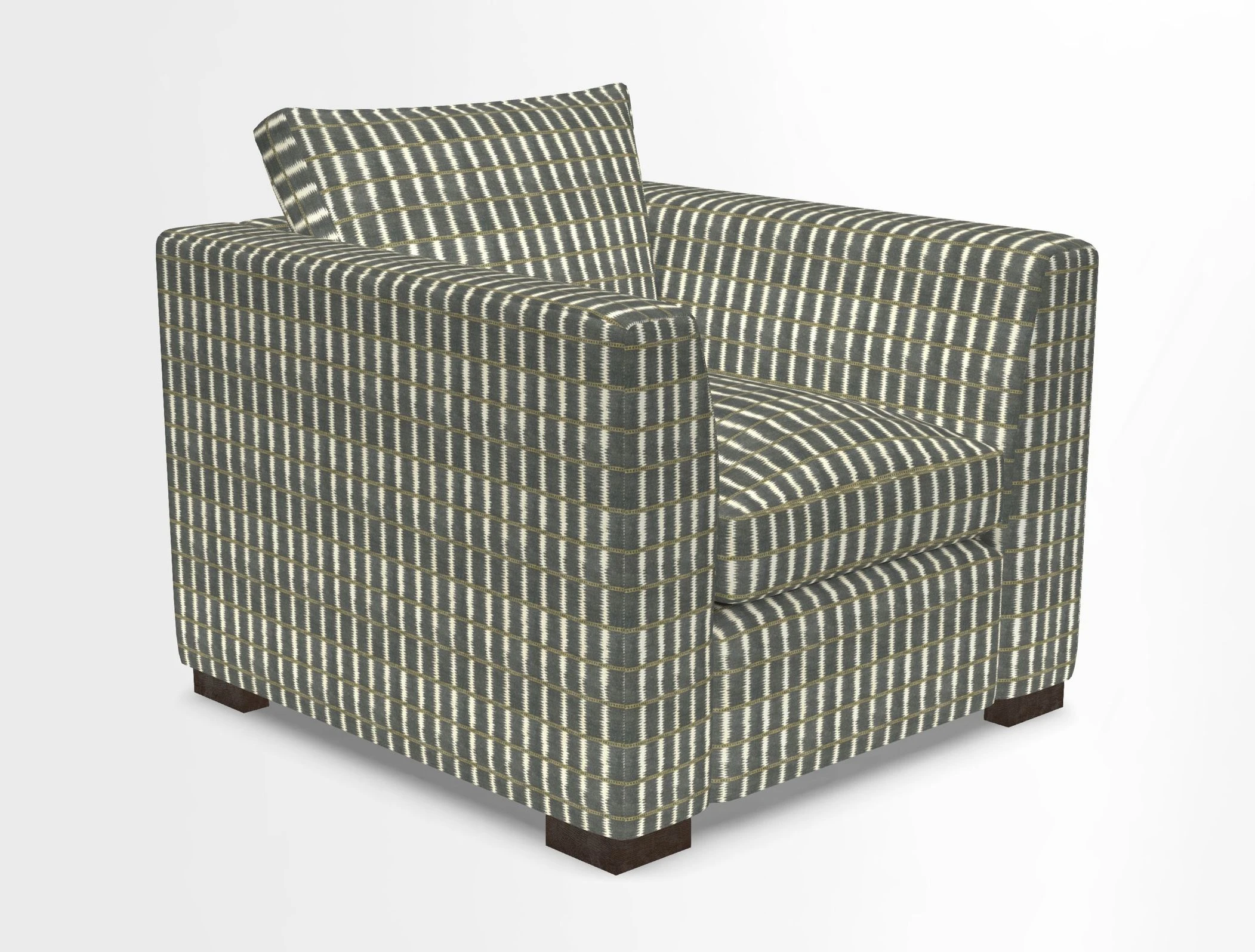 Wadenhoe Chair in Two Tone Plain Biscuit