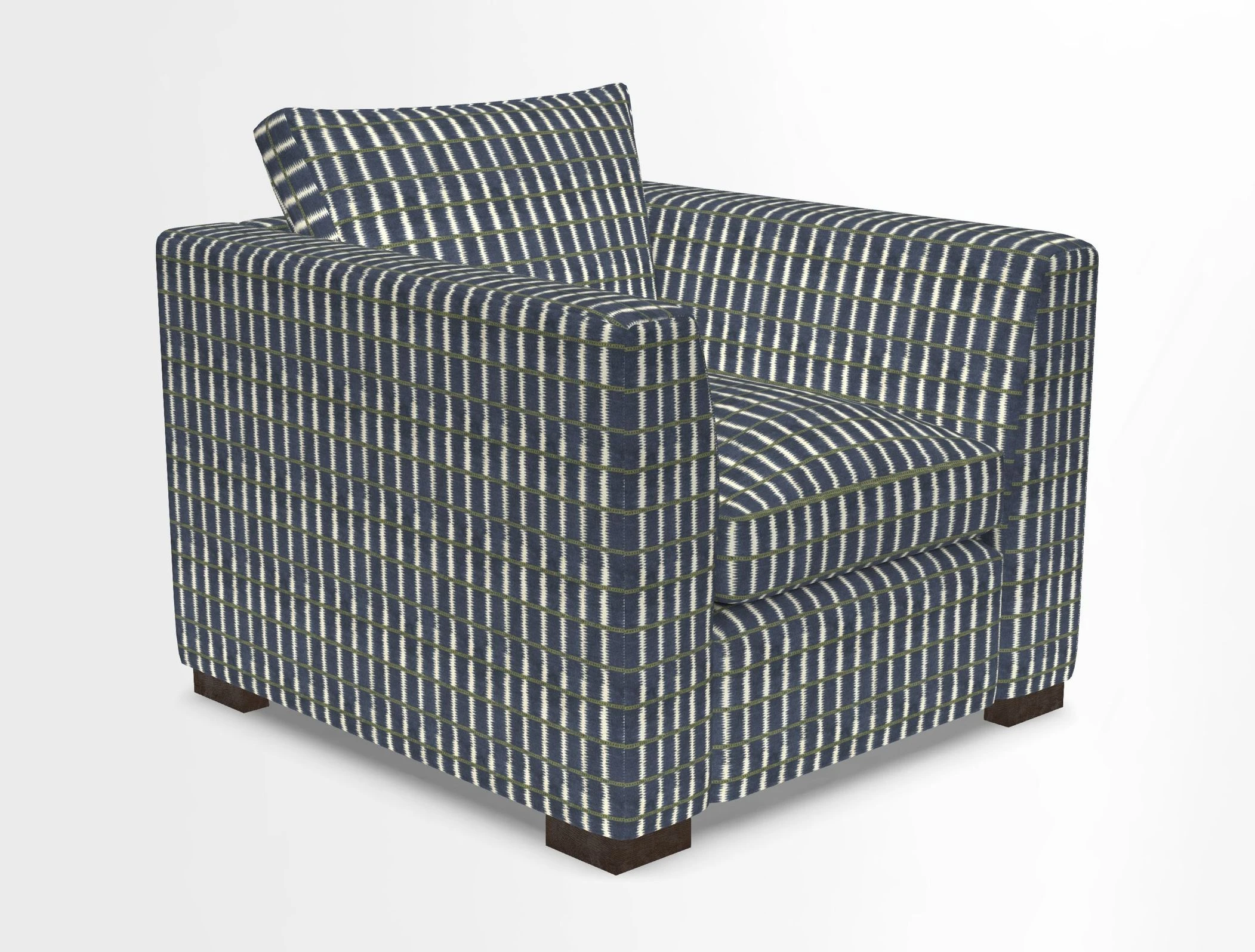 Wadenhoe Chair in Two Tone Plain Biscuit
