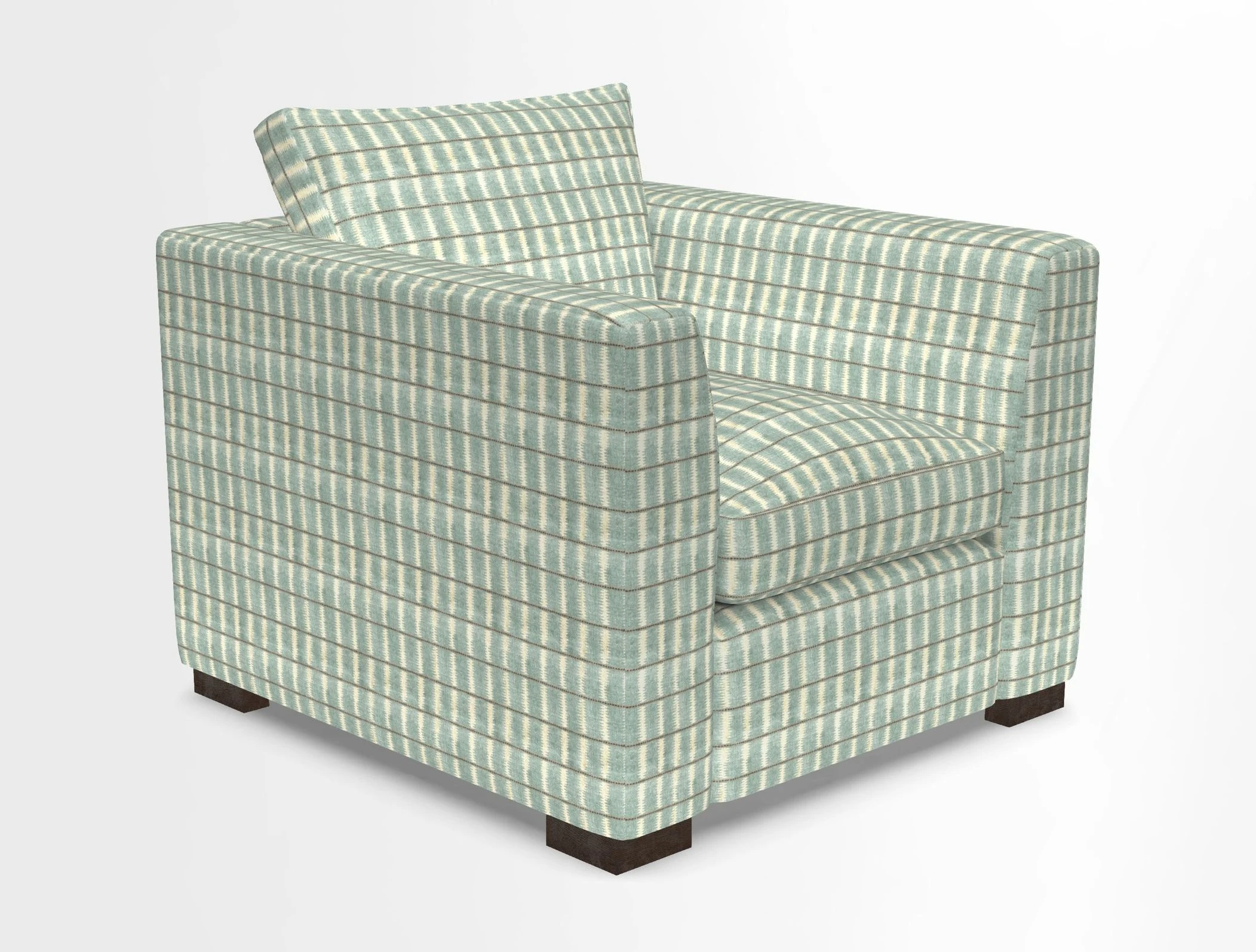 Wadenhoe Chair in Two Tone Plain Biscuit