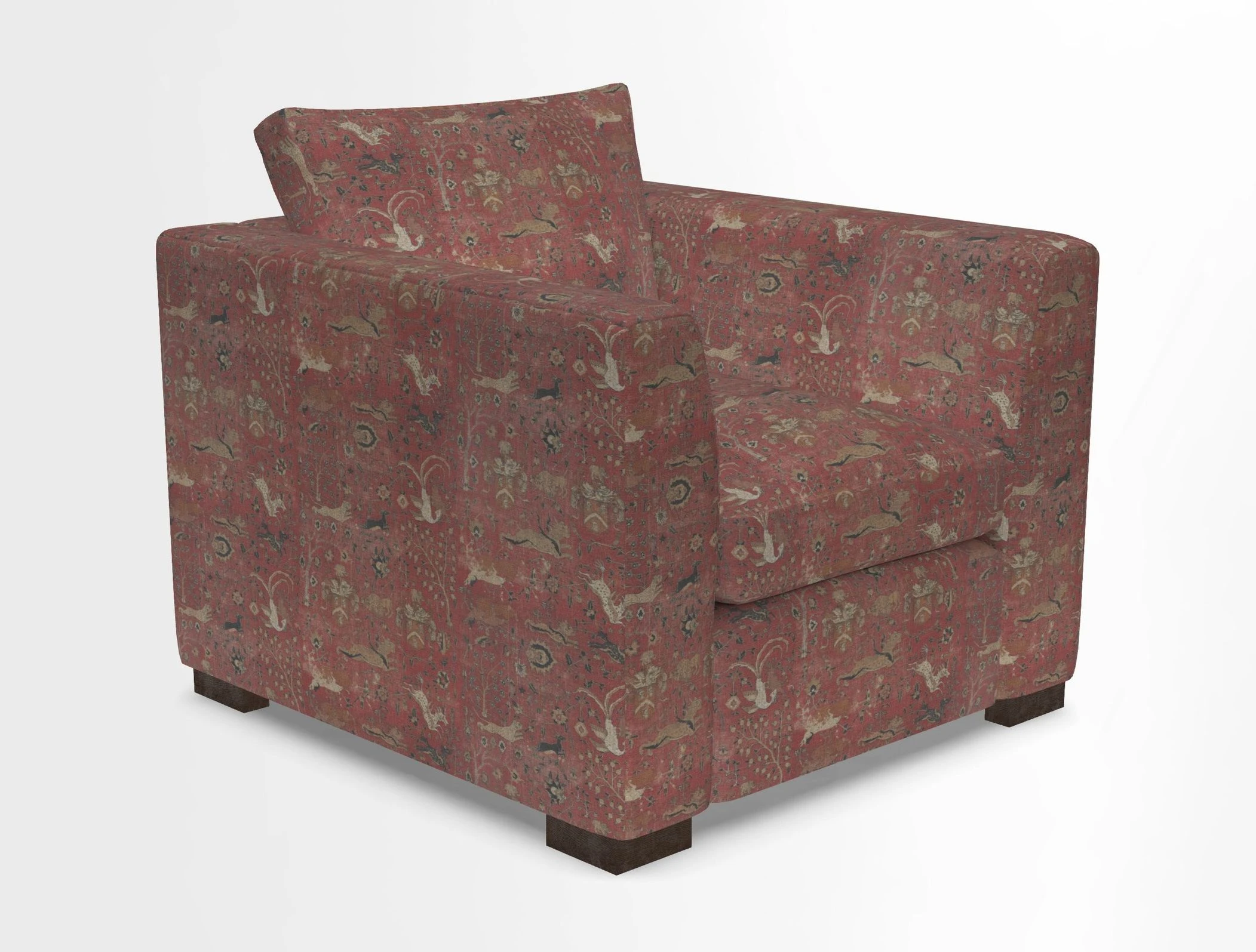 Wadenhoe Chair in Two Tone Plain Biscuit