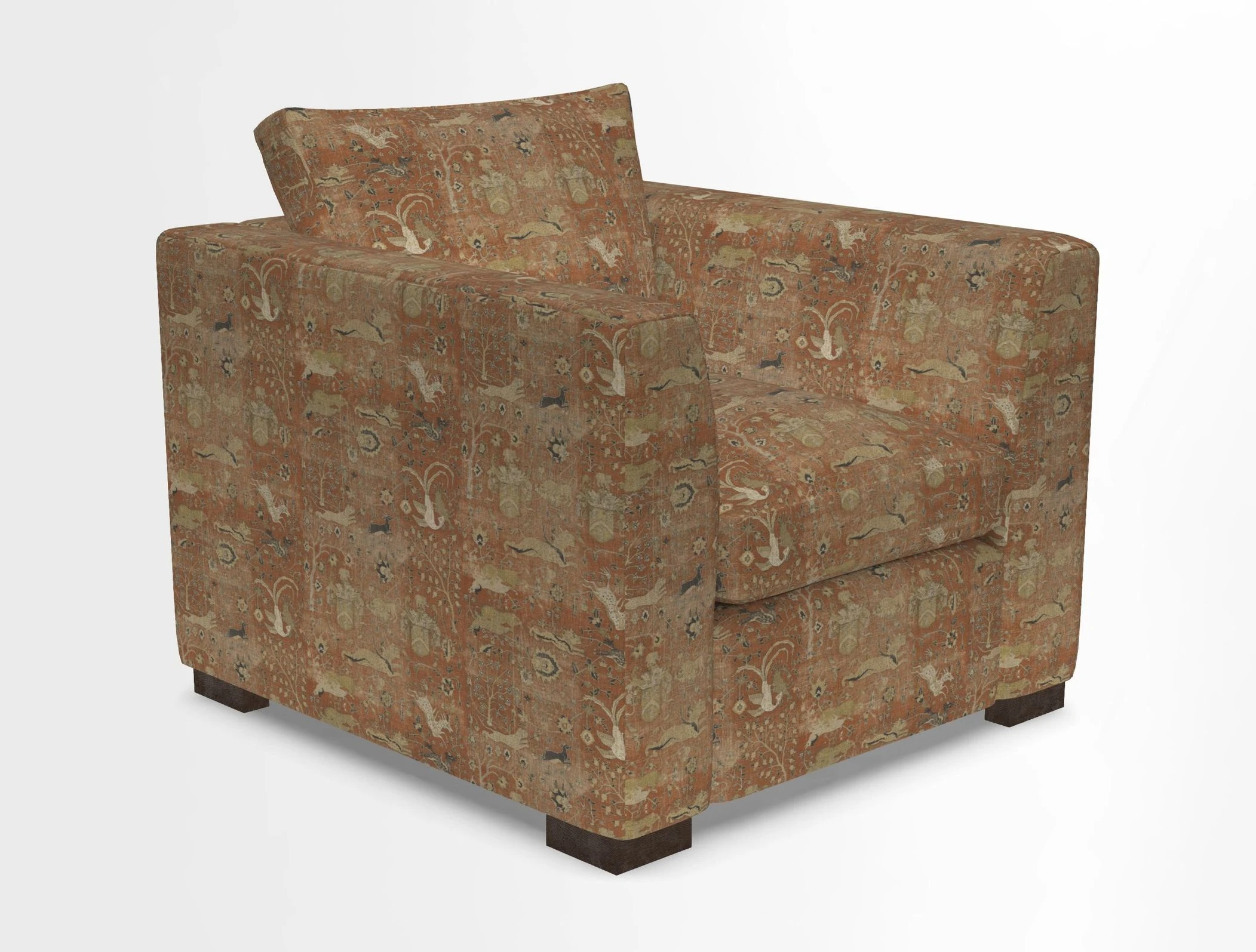 Wadenhoe Chair in Two Tone Plain Biscuit