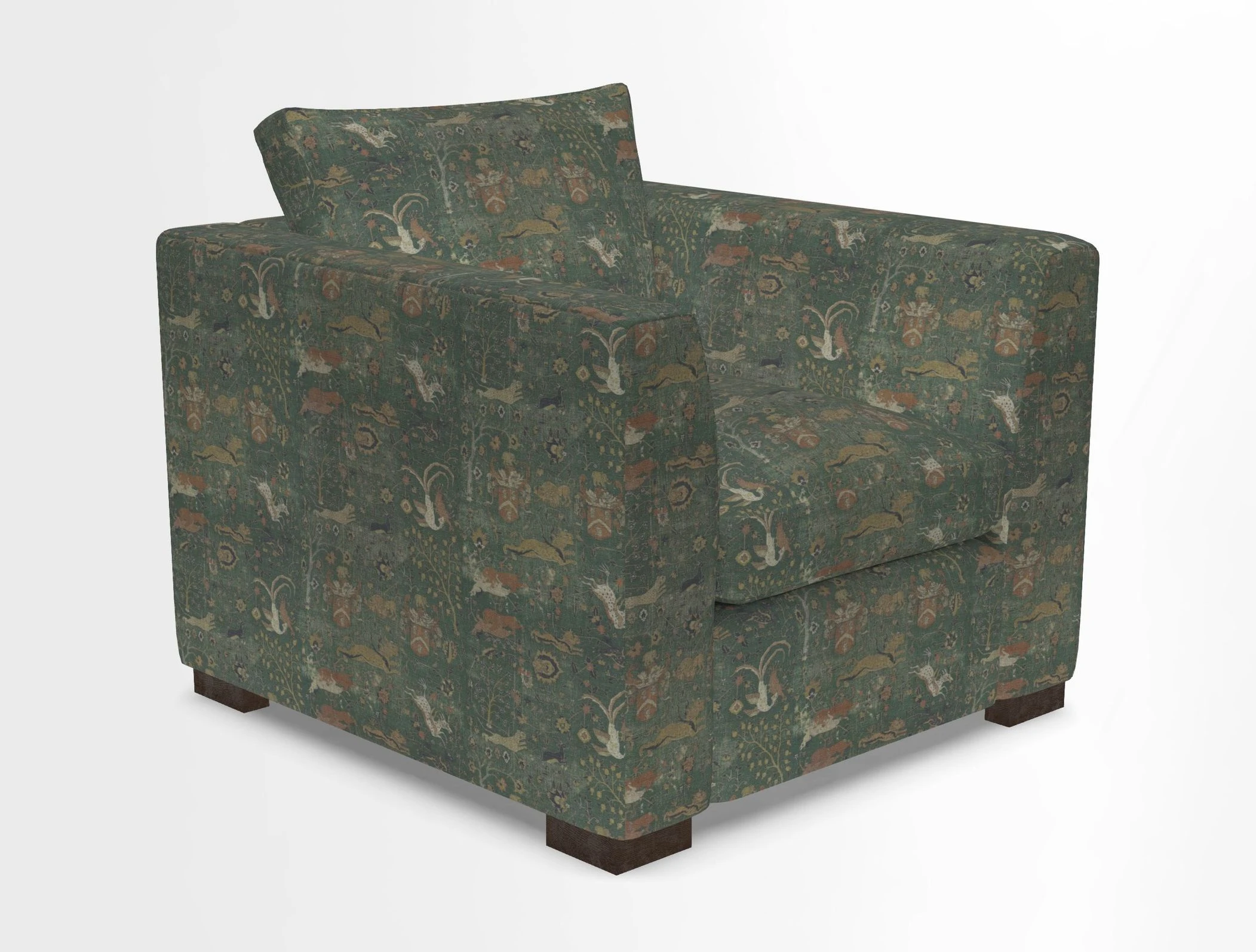 Wadenhoe Chair in Two Tone Plain Biscuit
