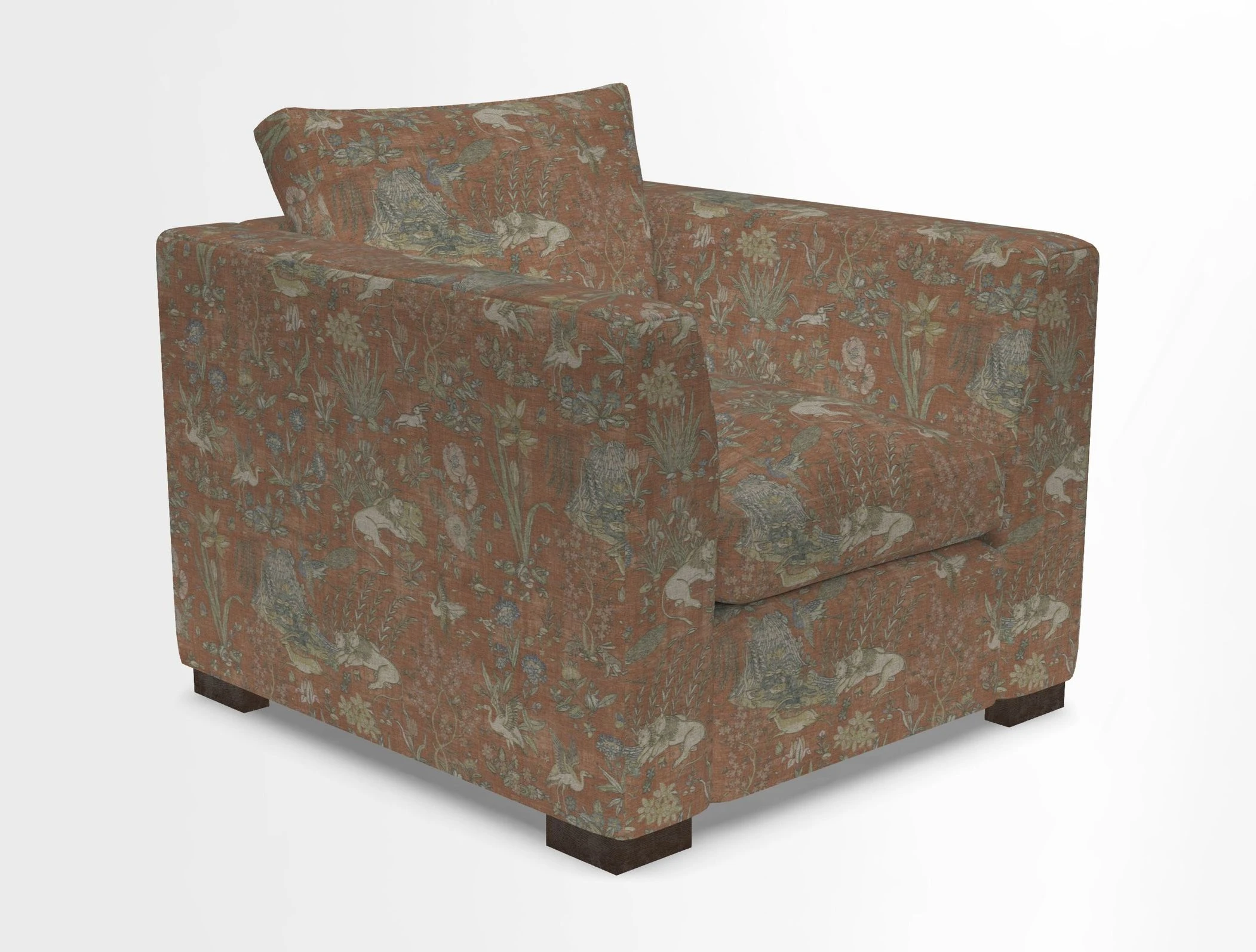 Wadenhoe Chair in Two Tone Plain Biscuit