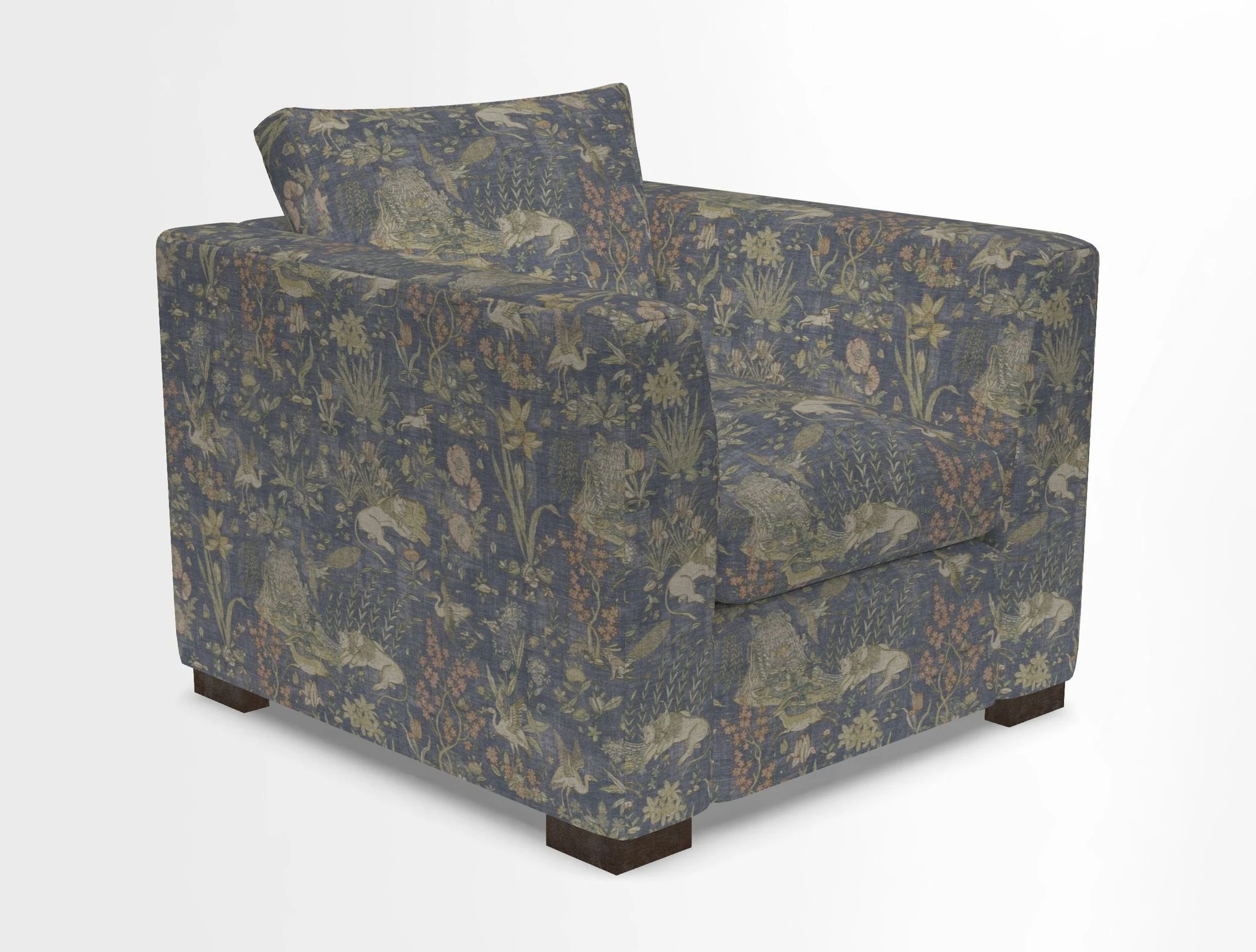 Wadenhoe Chair in Two Tone Plain Biscuit