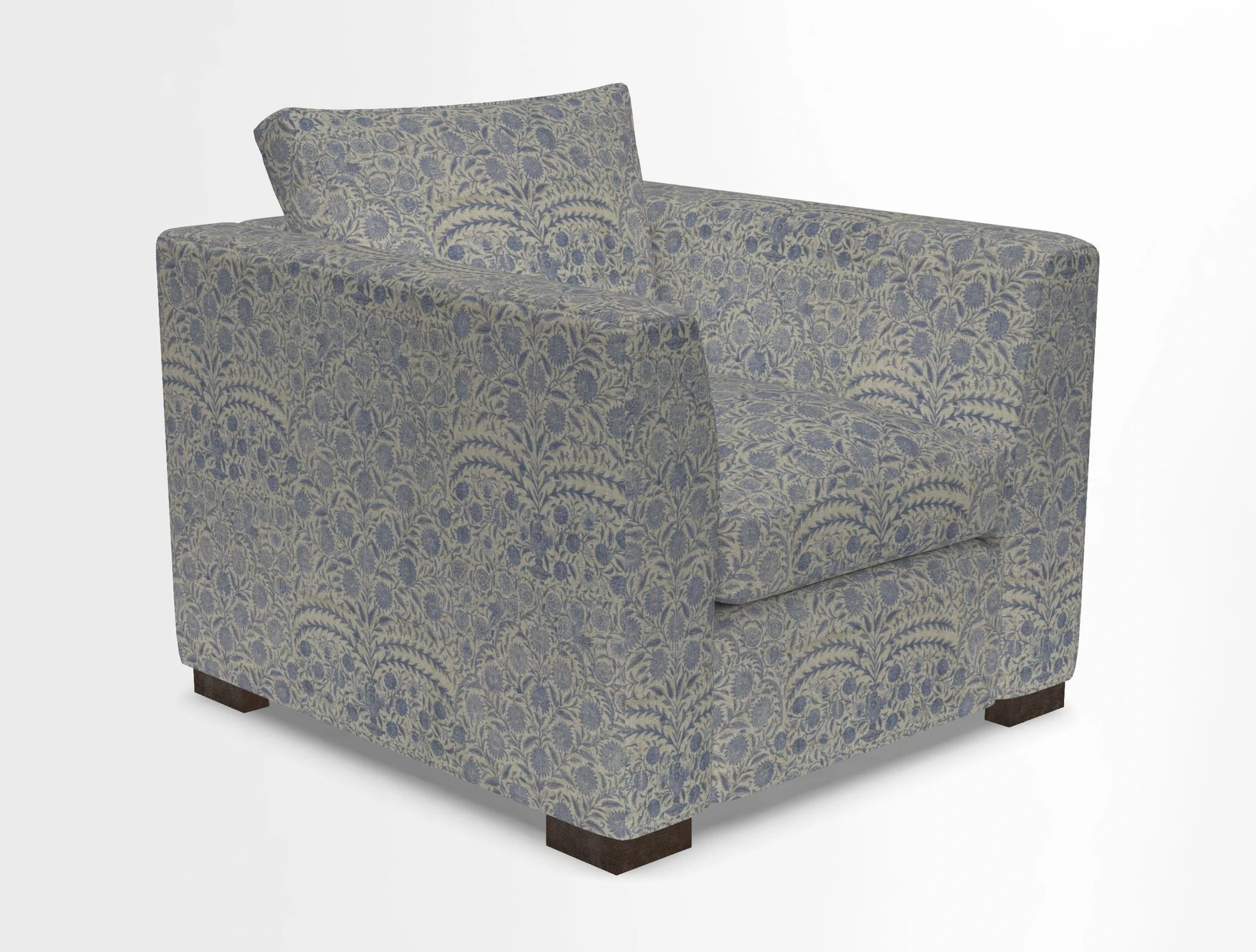 Wadenhoe Chair in Two Tone Plain Biscuit