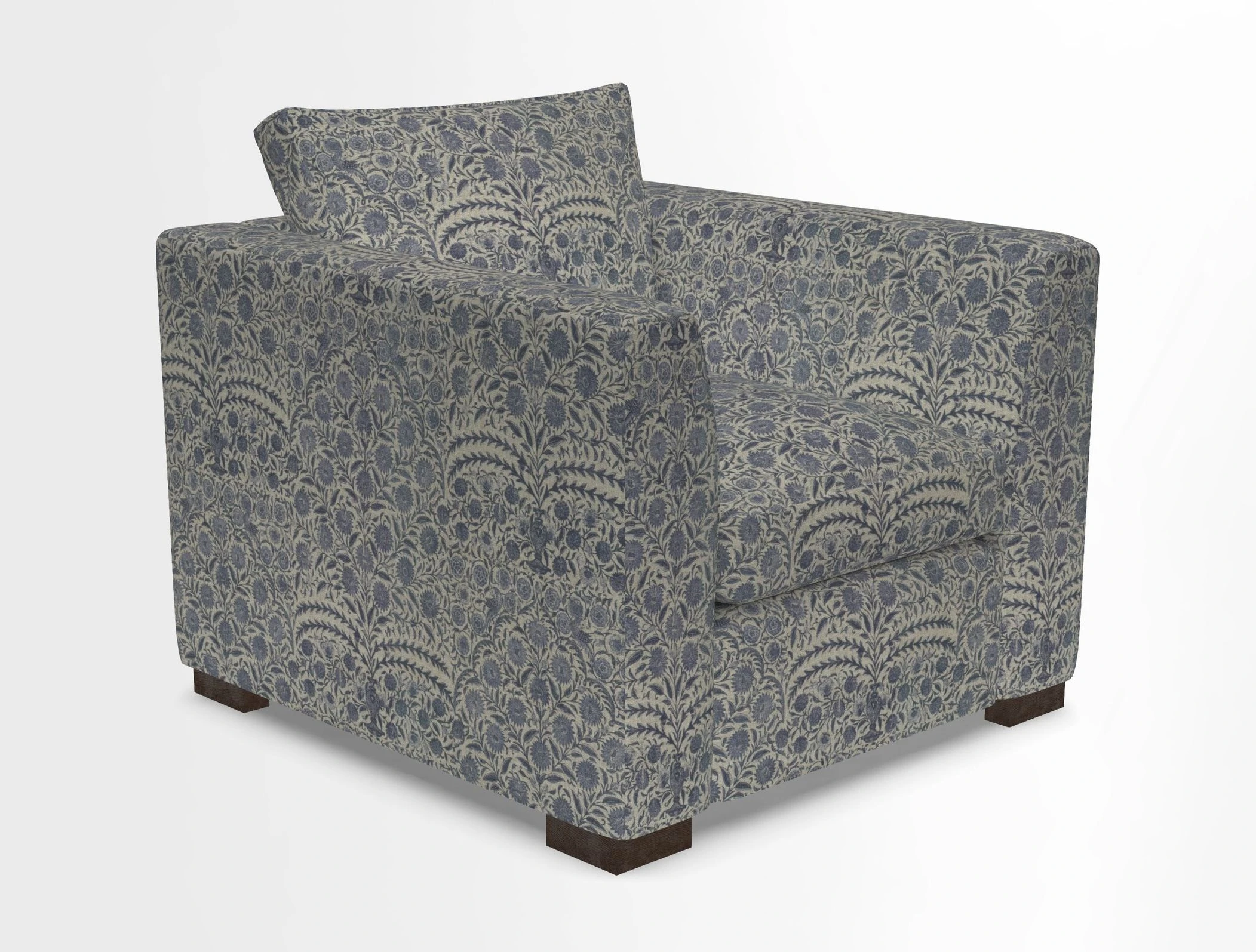 Wadenhoe Chair in Two Tone Plain Biscuit
