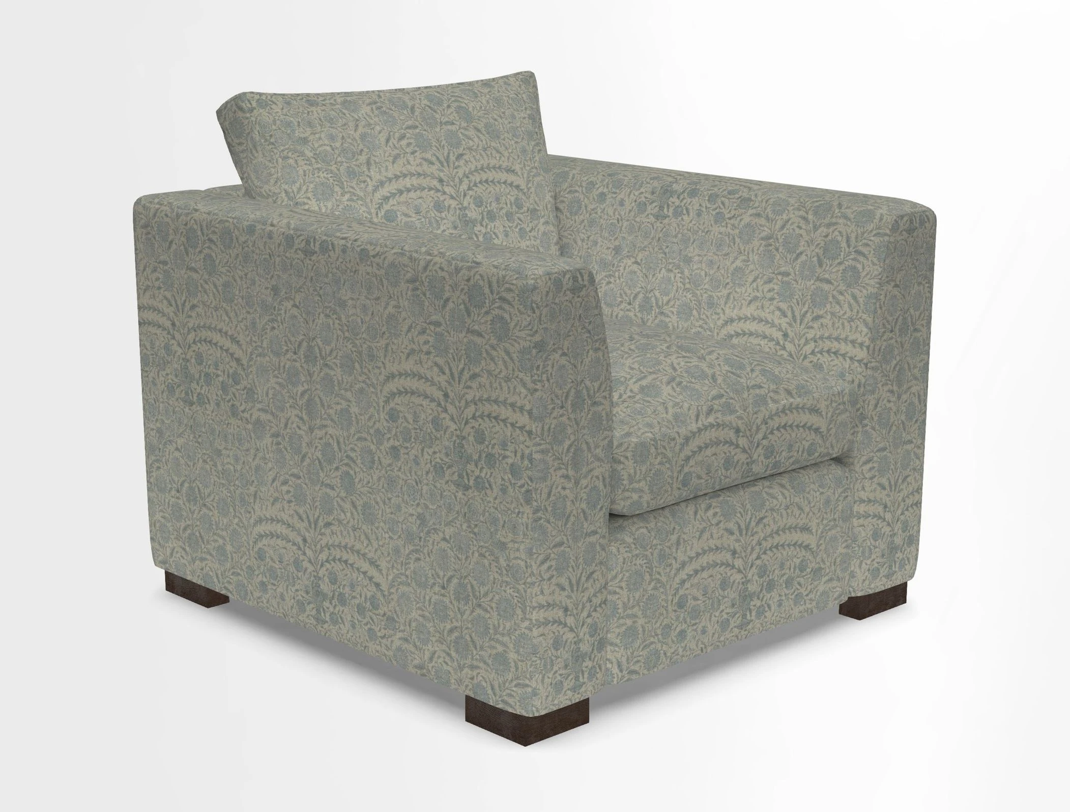 Wadenhoe Chair in Two Tone Plain Biscuit