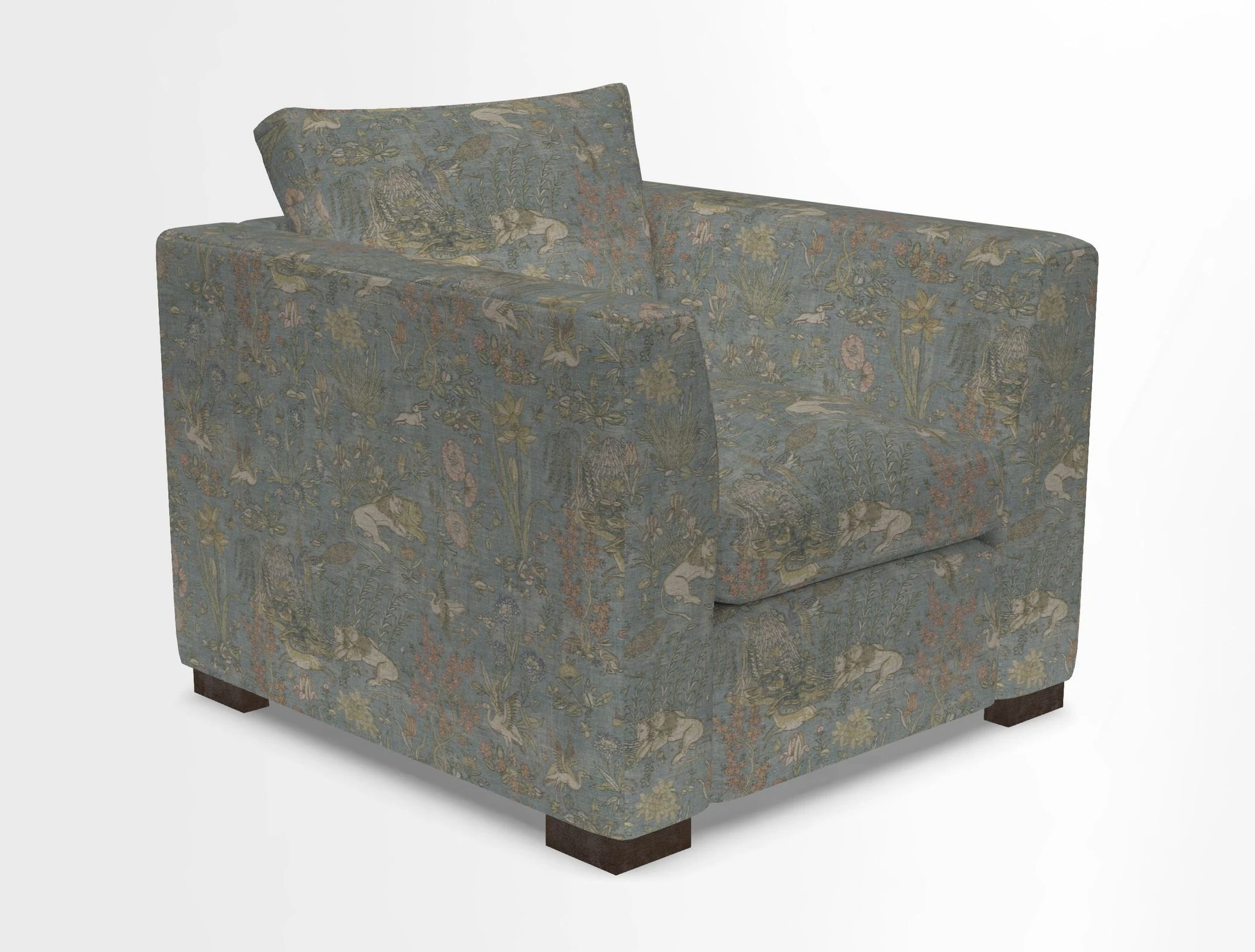 Wadenhoe Chair in Two Tone Plain Biscuit
