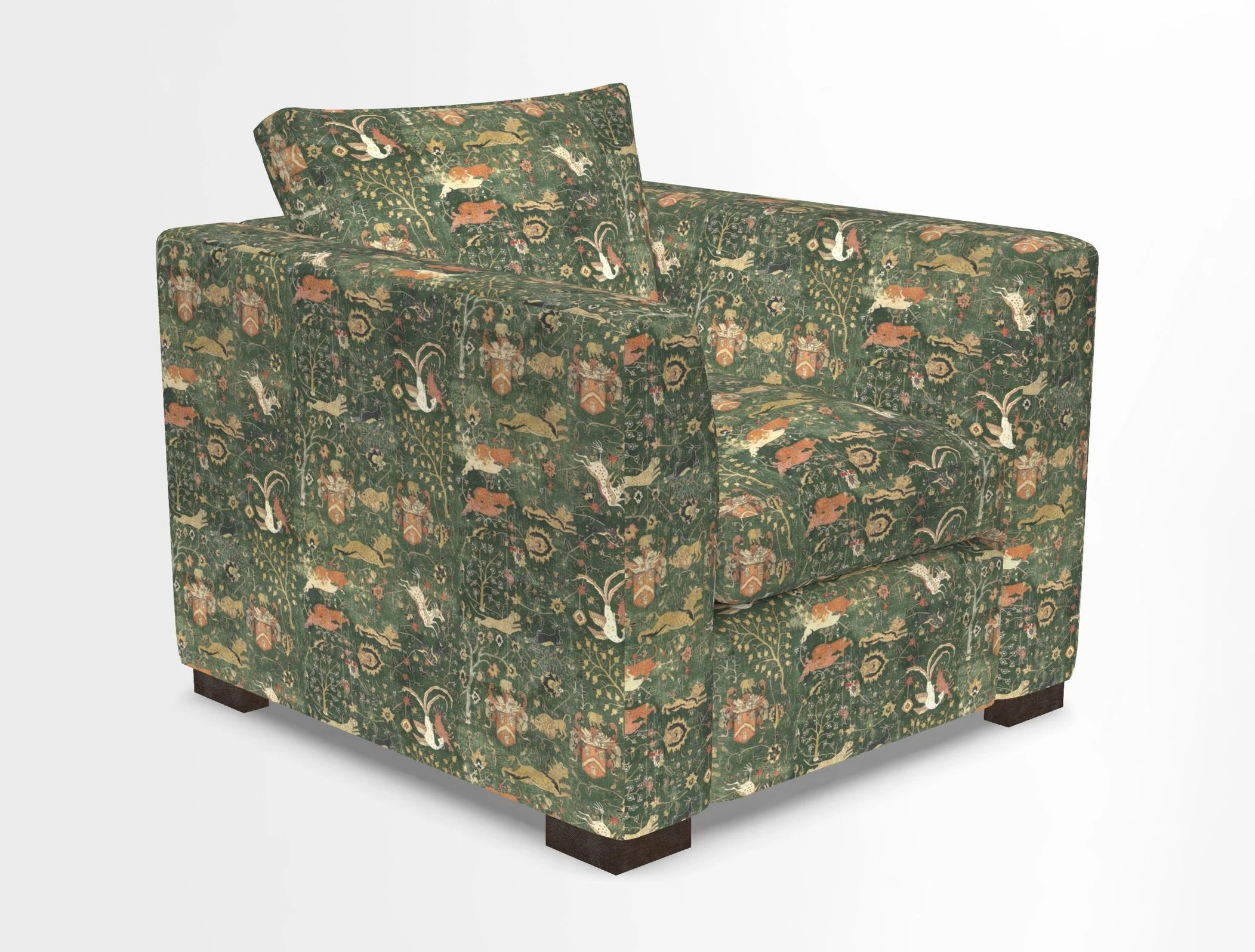 Wadenhoe Chair in Two Tone Plain Biscuit
