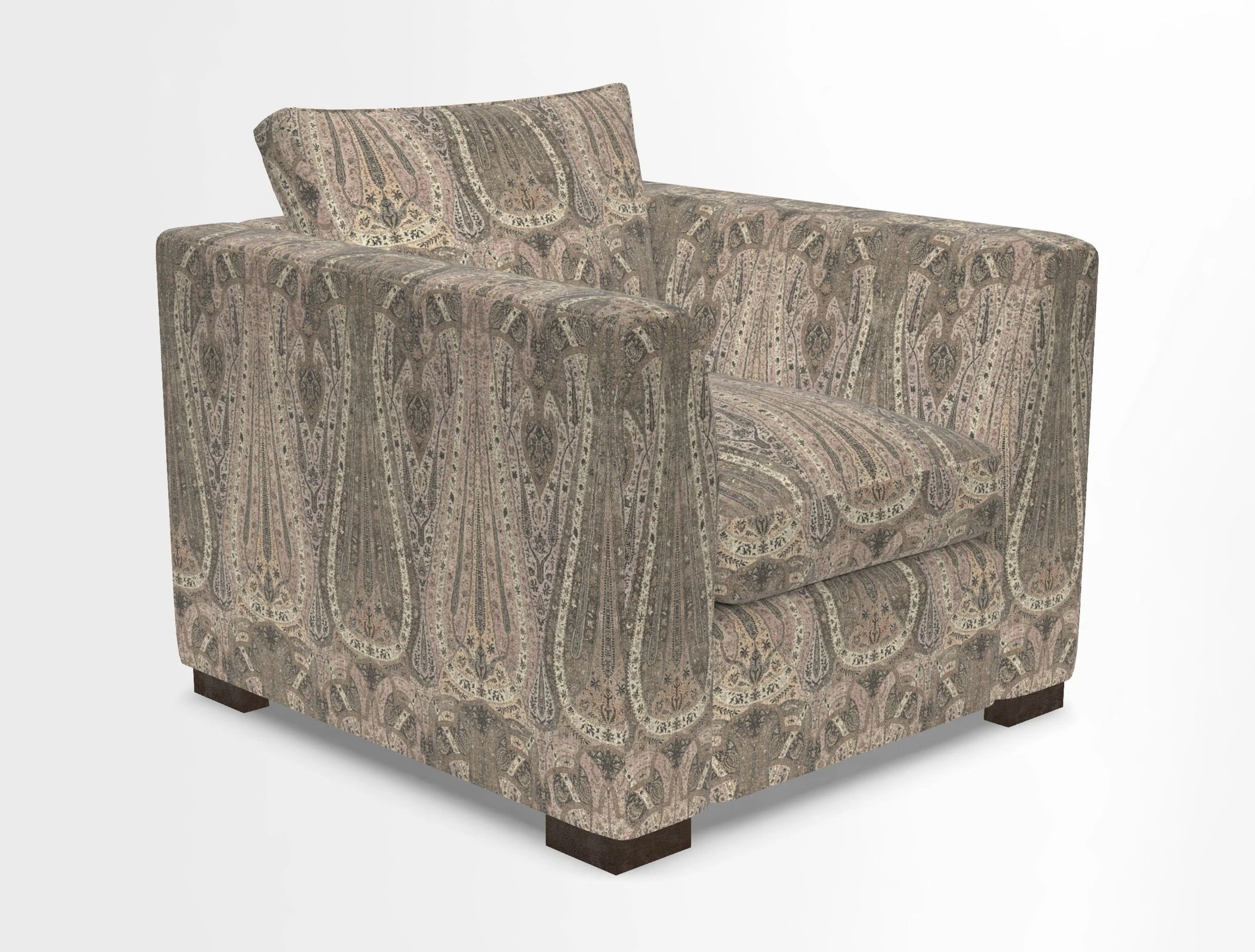 Wadenhoe Chair in Two Tone Plain Biscuit