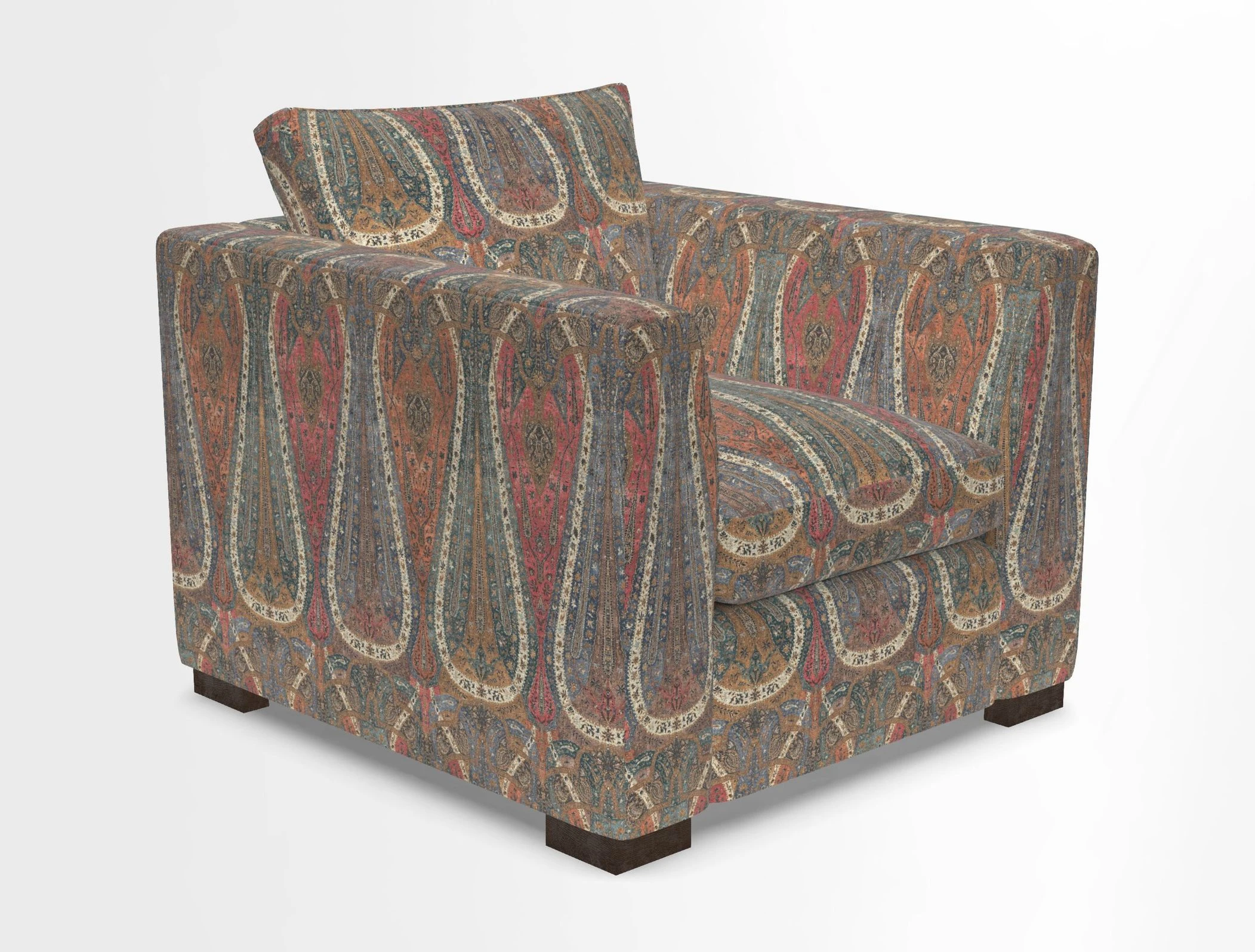 Wadenhoe Chair in Two Tone Plain Biscuit