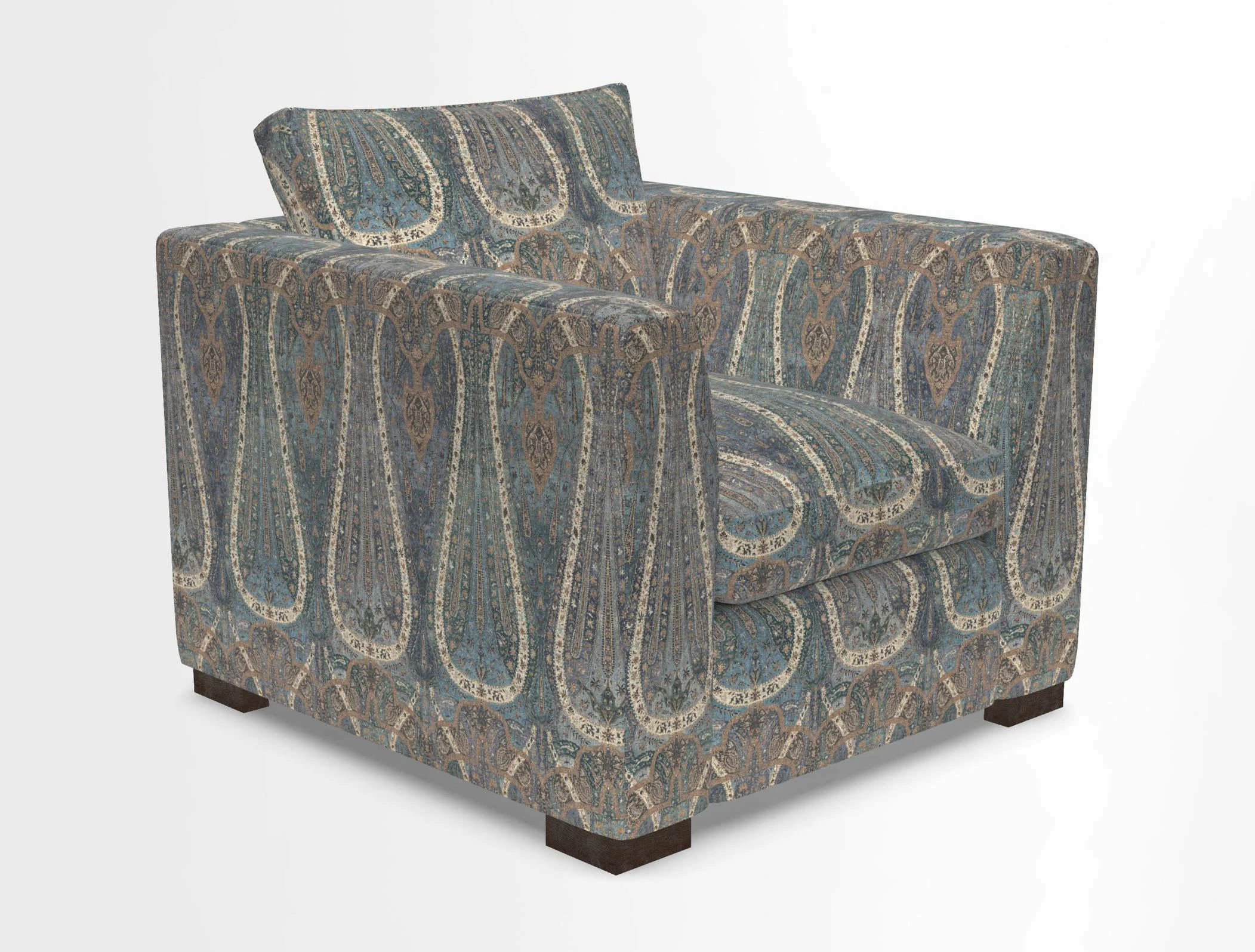 Wadenhoe Chair in Two Tone Plain Biscuit