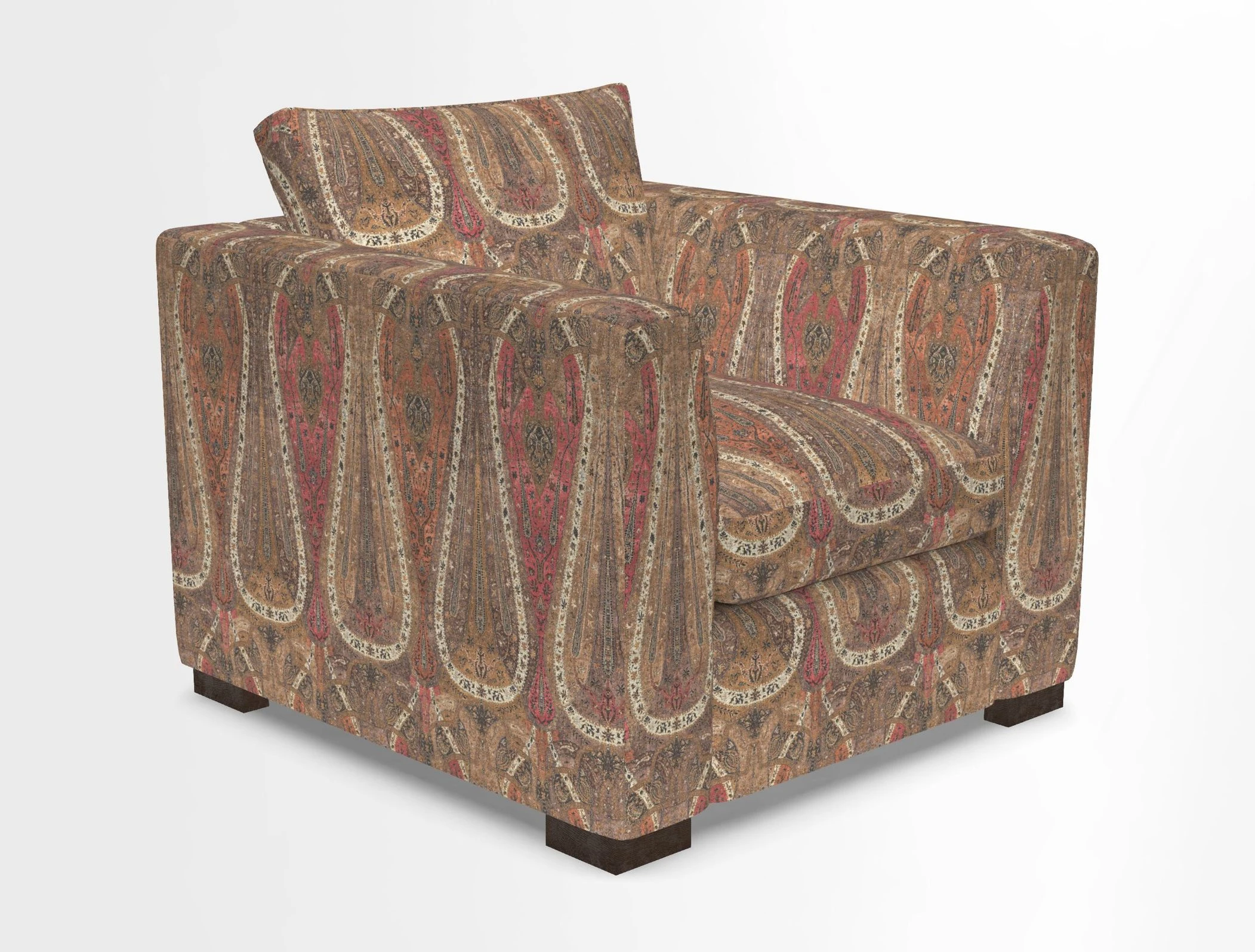 Wadenhoe Chair in Two Tone Plain Biscuit