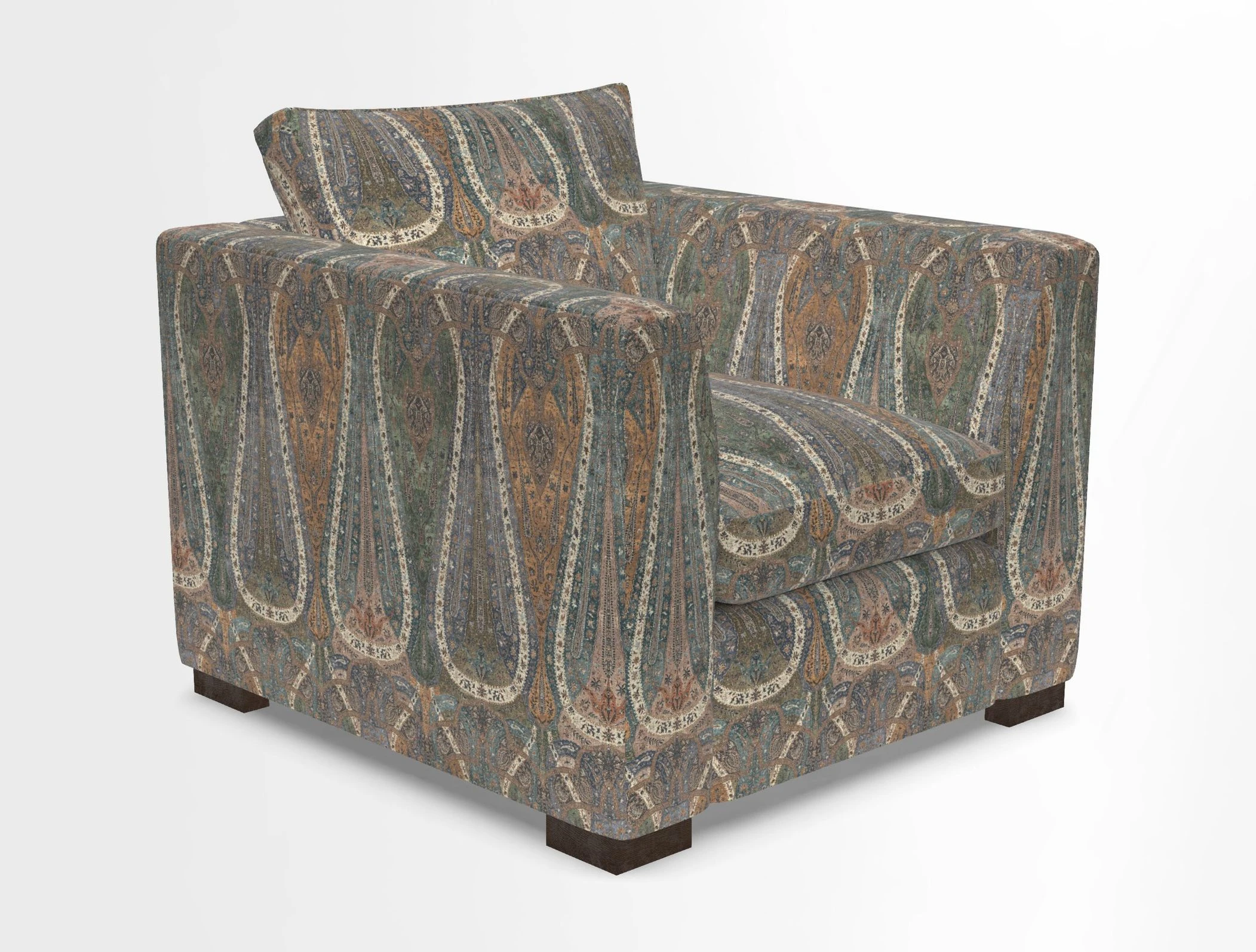 Wadenhoe Chair in Two Tone Plain Biscuit