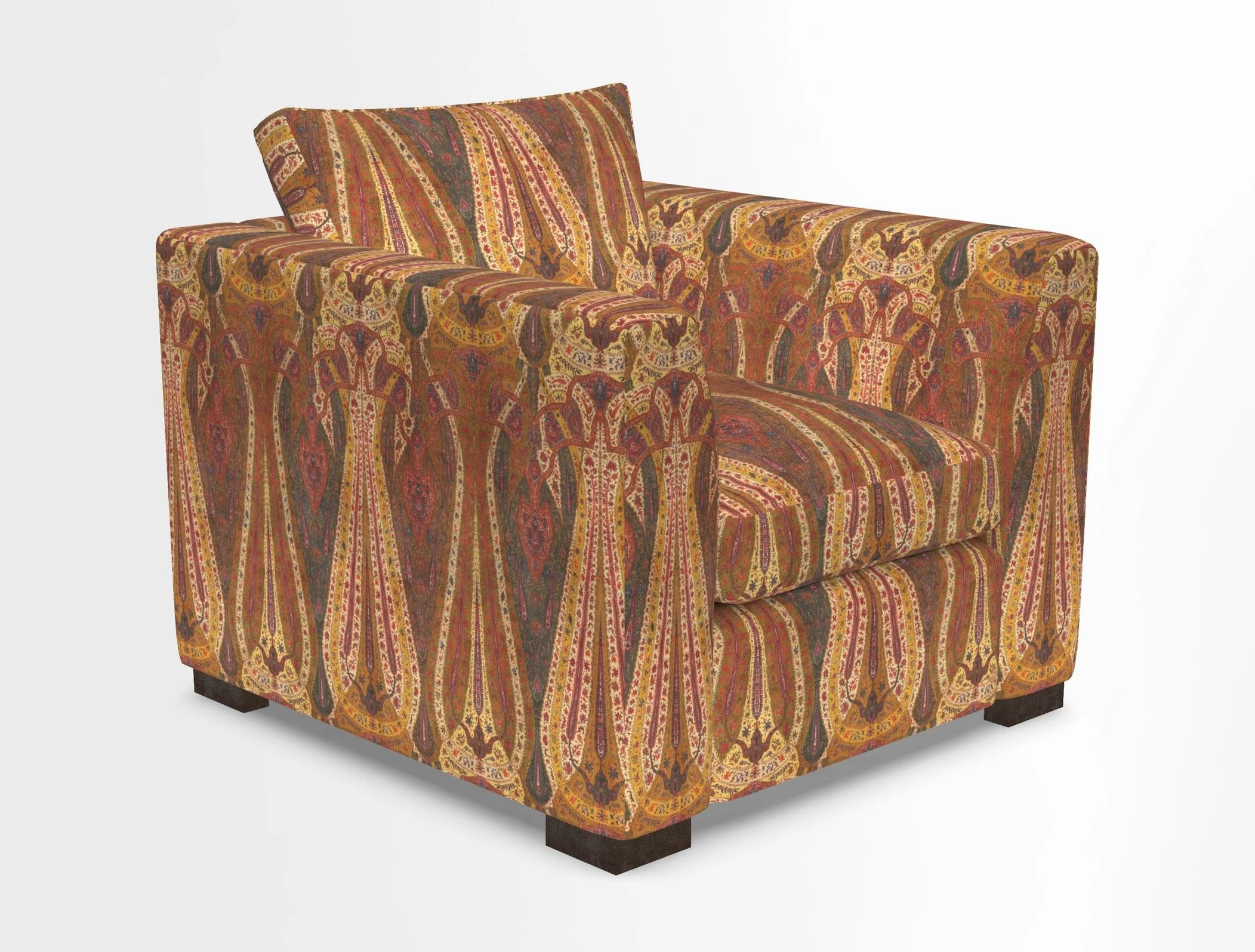 Wadenhoe Chair in Two Tone Plain Biscuit