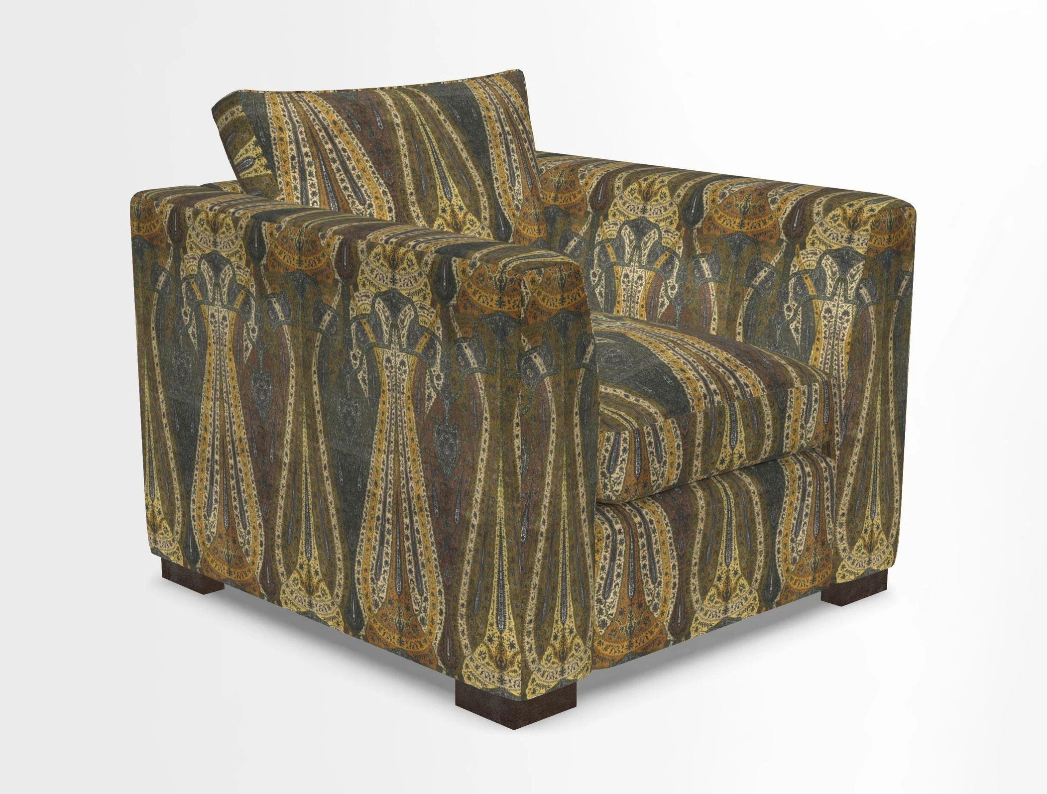 Wadenhoe Chair in Two Tone Plain Biscuit