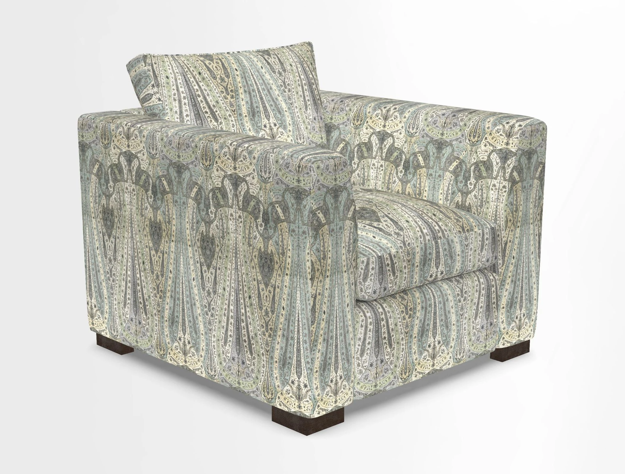 Wadenhoe Chair in Two Tone Plain Biscuit