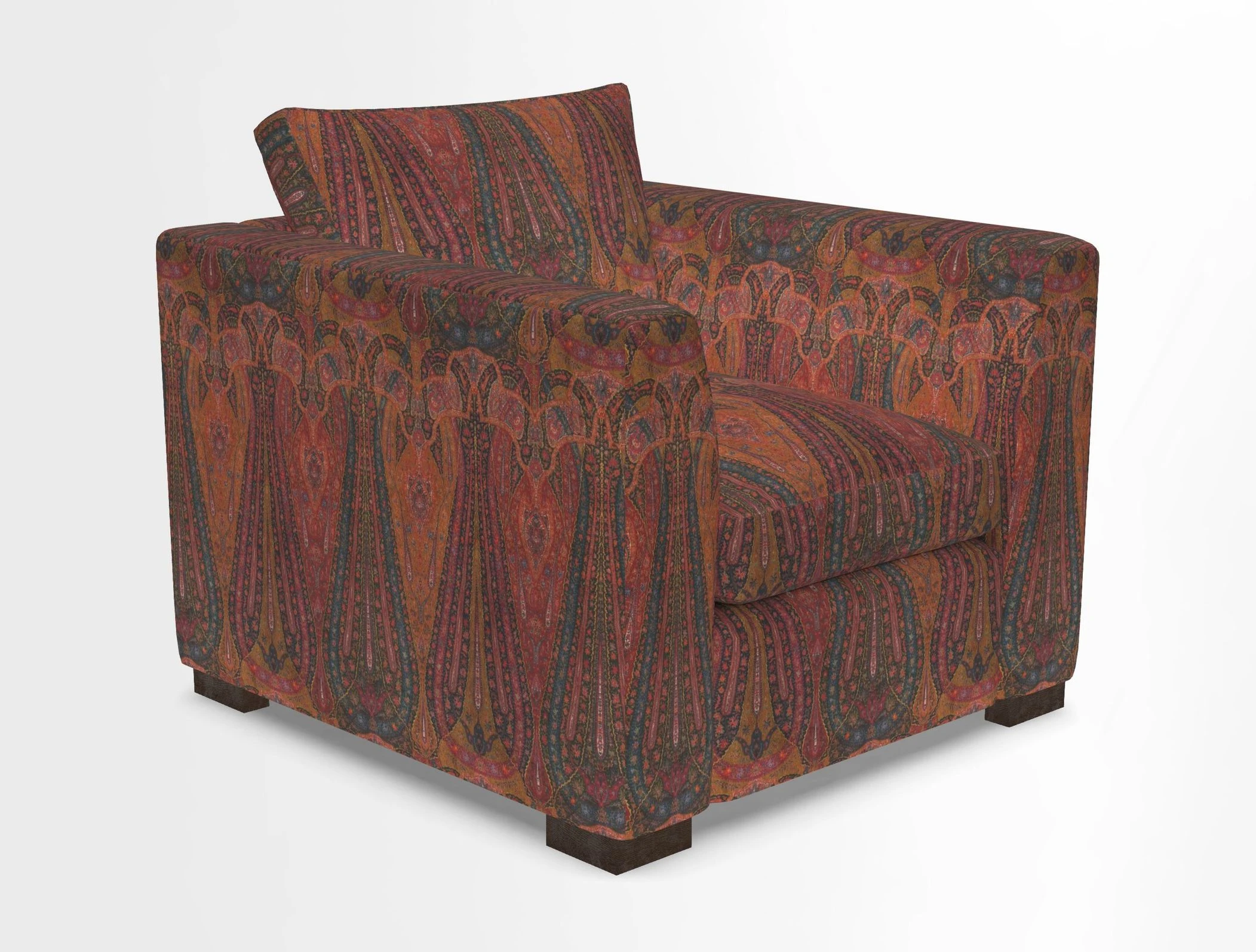 Wadenhoe Chair in Two Tone Plain Biscuit