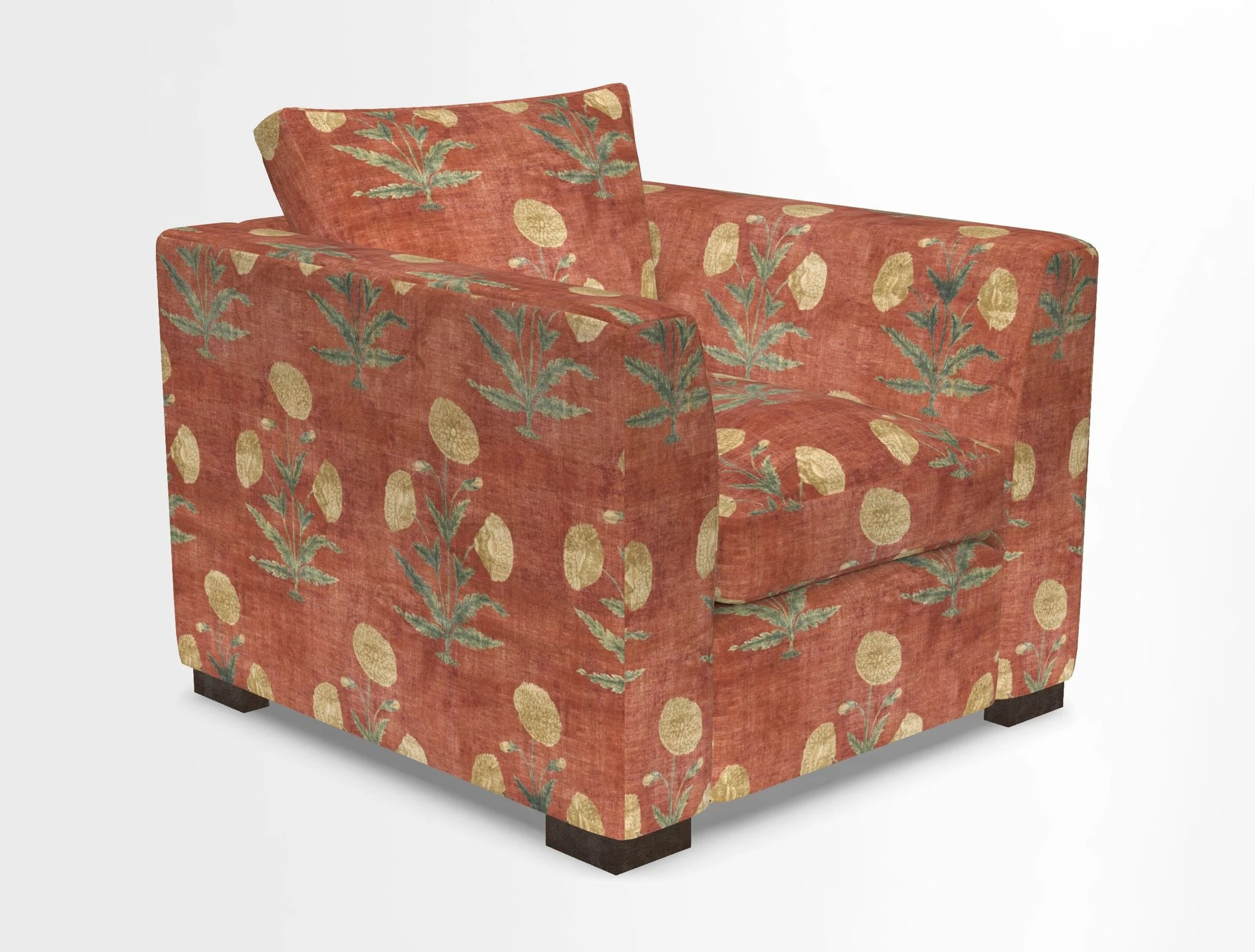 Wadenhoe Chair in Two Tone Plain Biscuit