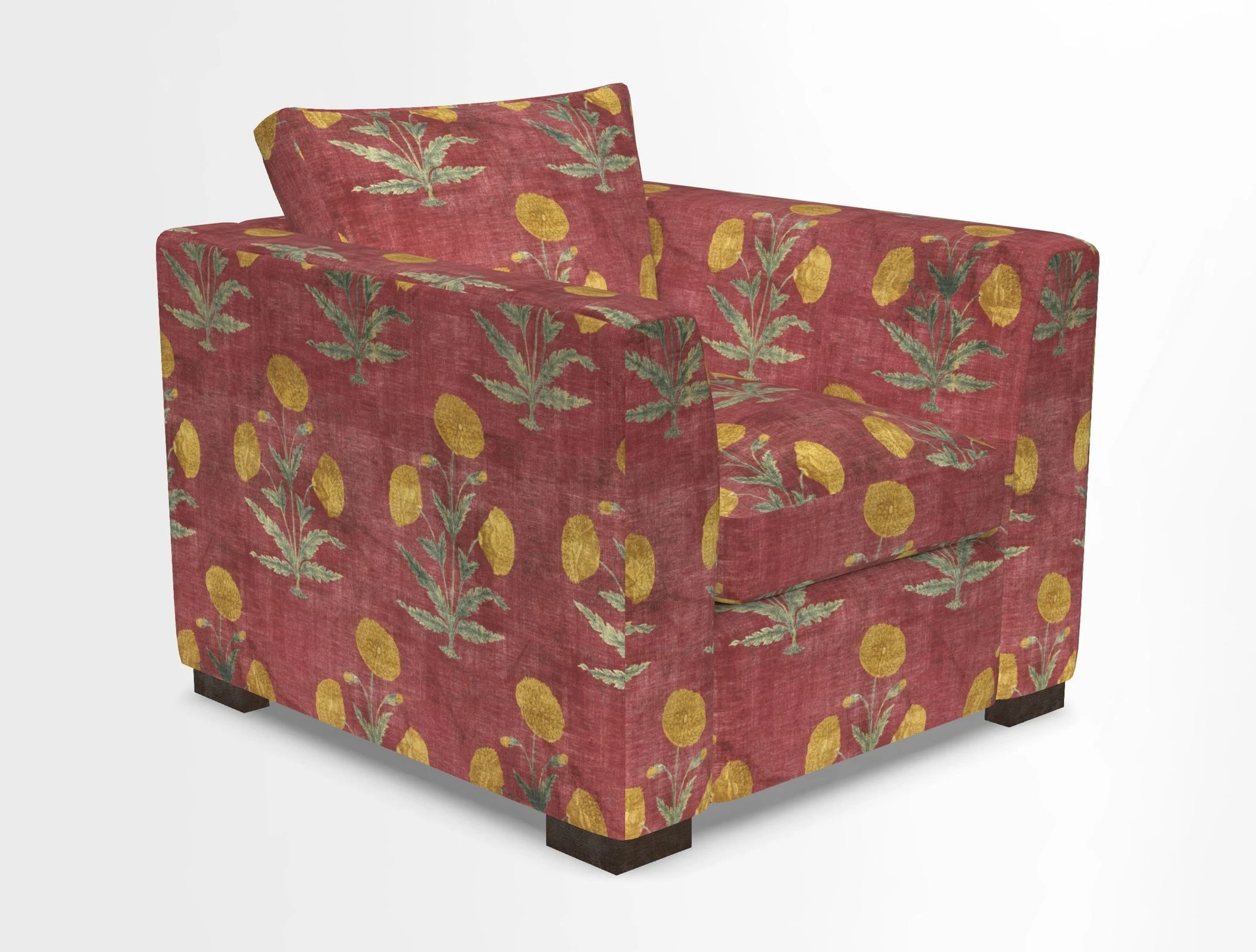 Wadenhoe Chair in Two Tone Plain Biscuit
