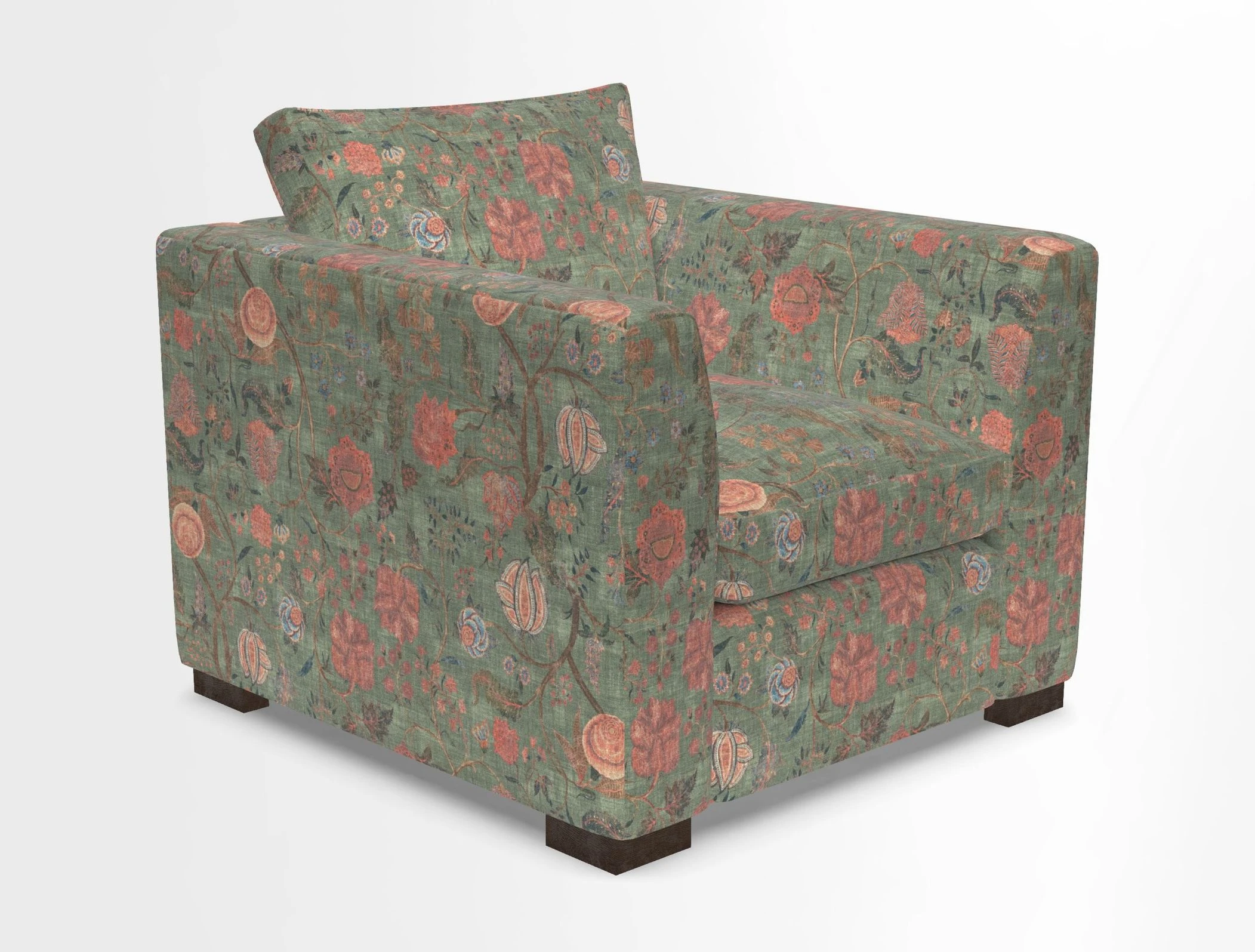 Wadenhoe Chair in Two Tone Plain Biscuit