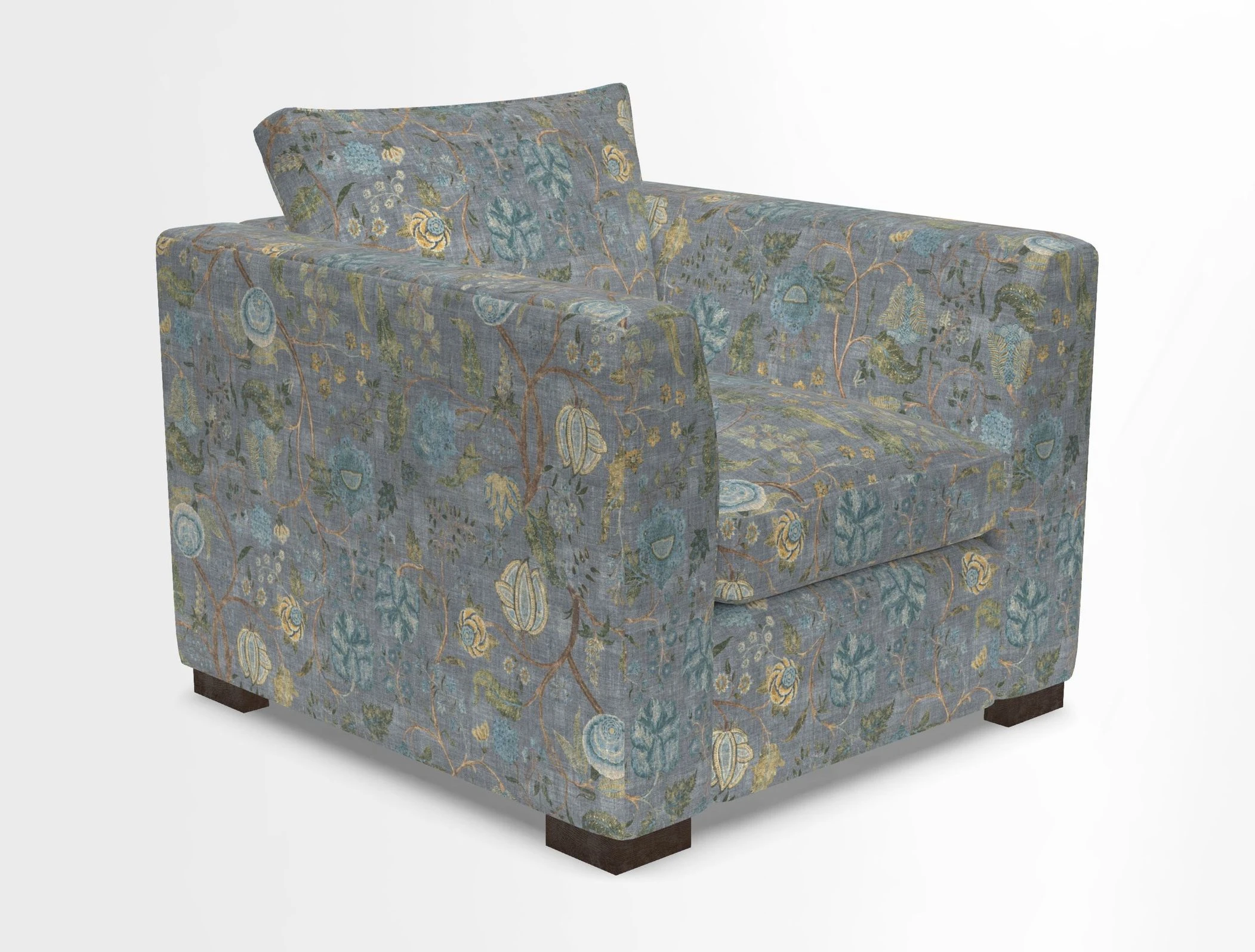 Wadenhoe Chair in Two Tone Plain Biscuit