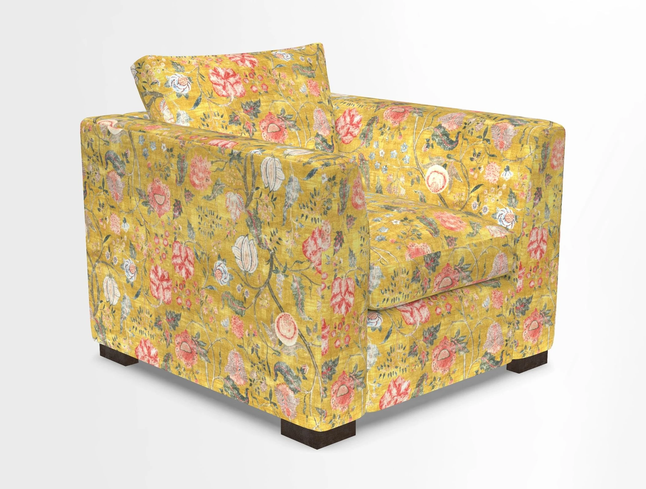 Wadenhoe Chair in Two Tone Plain Biscuit