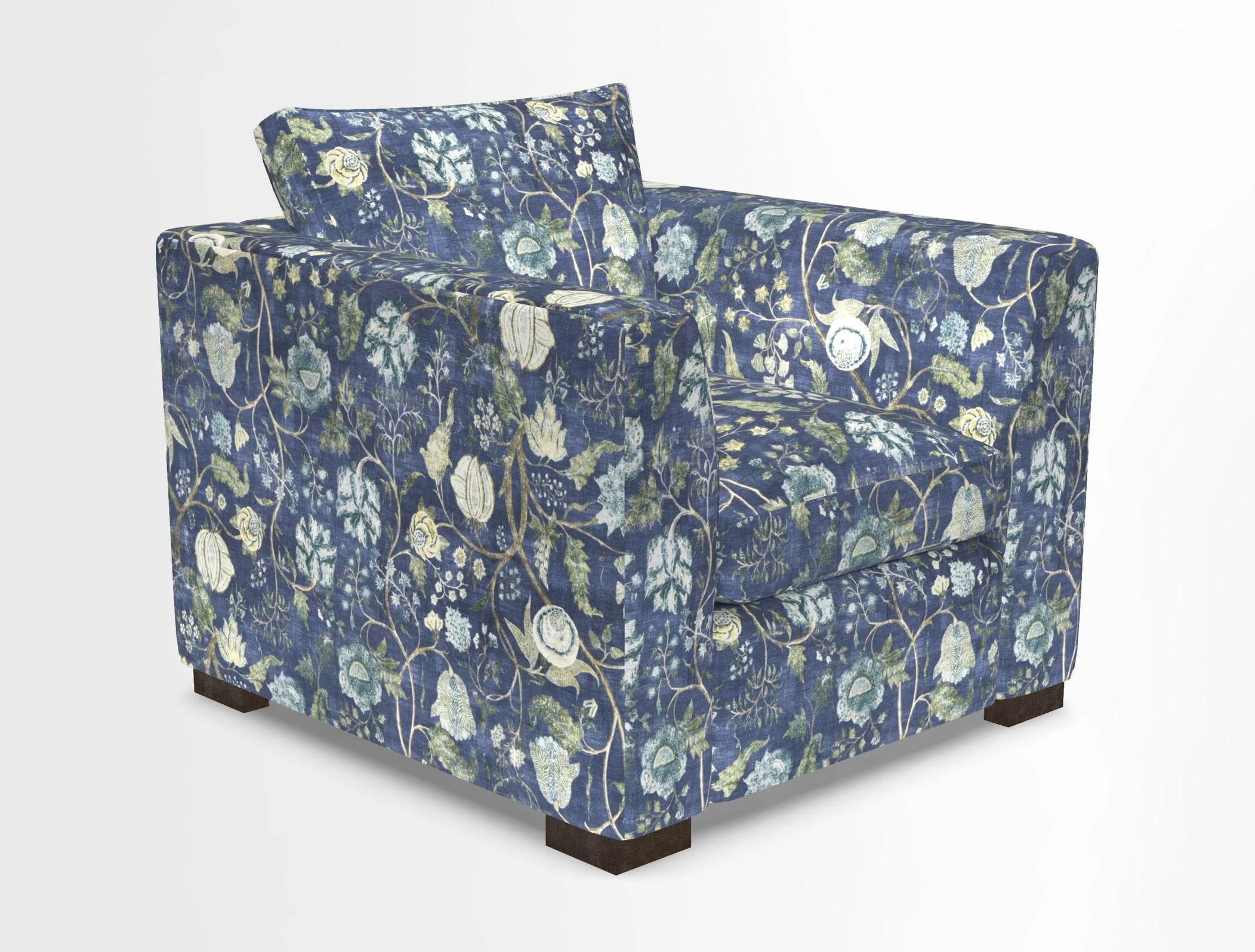 Wadenhoe Chair in Two Tone Plain Biscuit