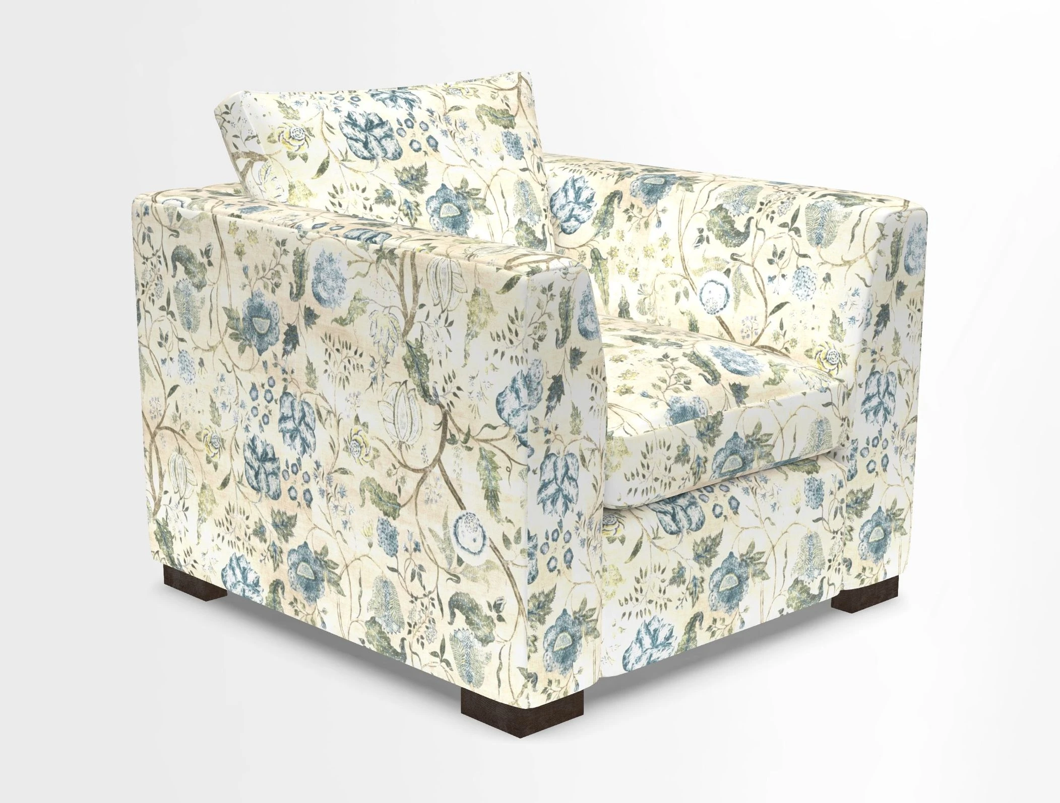 Wadenhoe Chair in Two Tone Plain Biscuit