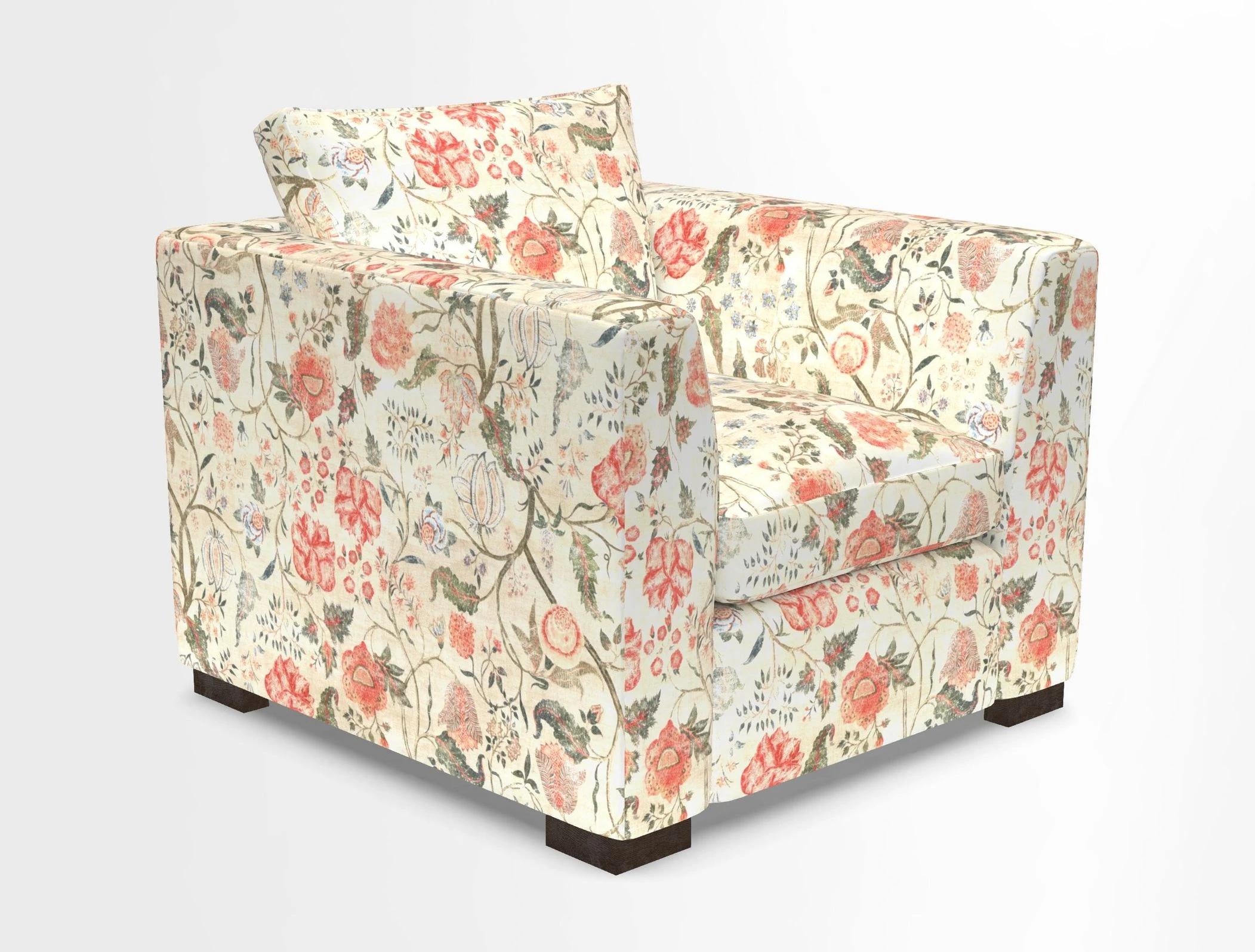 Wadenhoe Chair in Two Tone Plain Biscuit