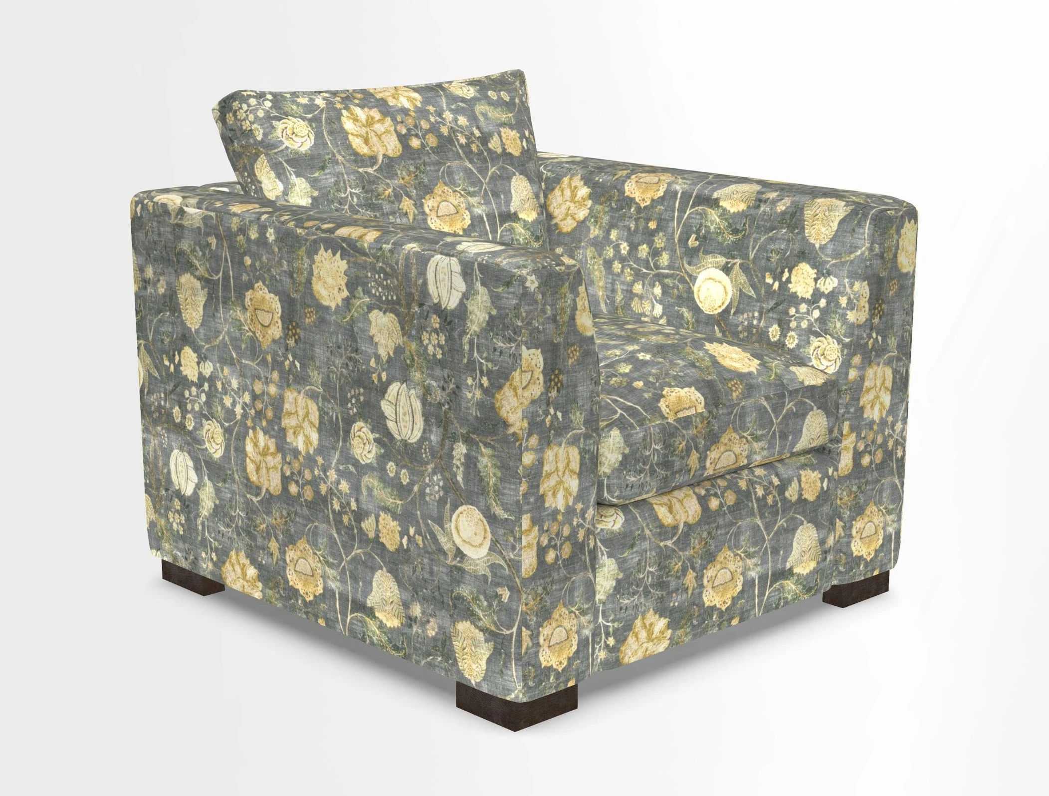 Wadenhoe Chair in Two Tone Plain Biscuit
