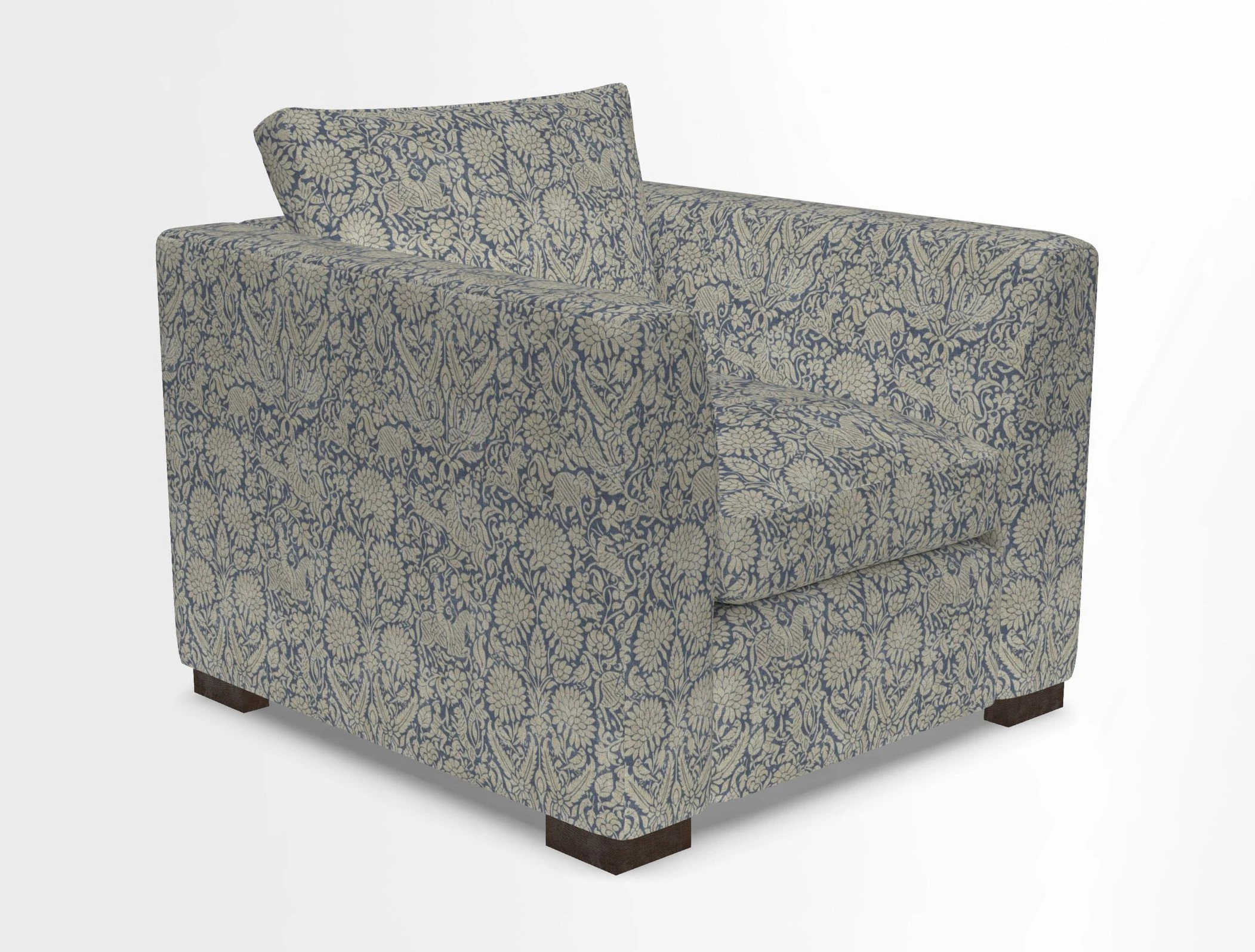 Wadenhoe Chair in Two Tone Plain Biscuit