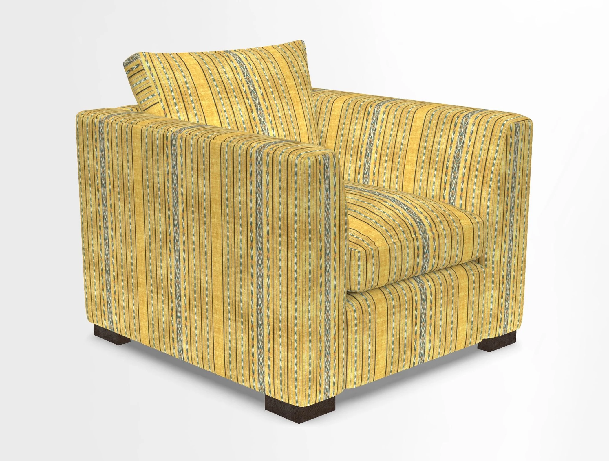 Wadenhoe Chair in Two Tone Plain Biscuit